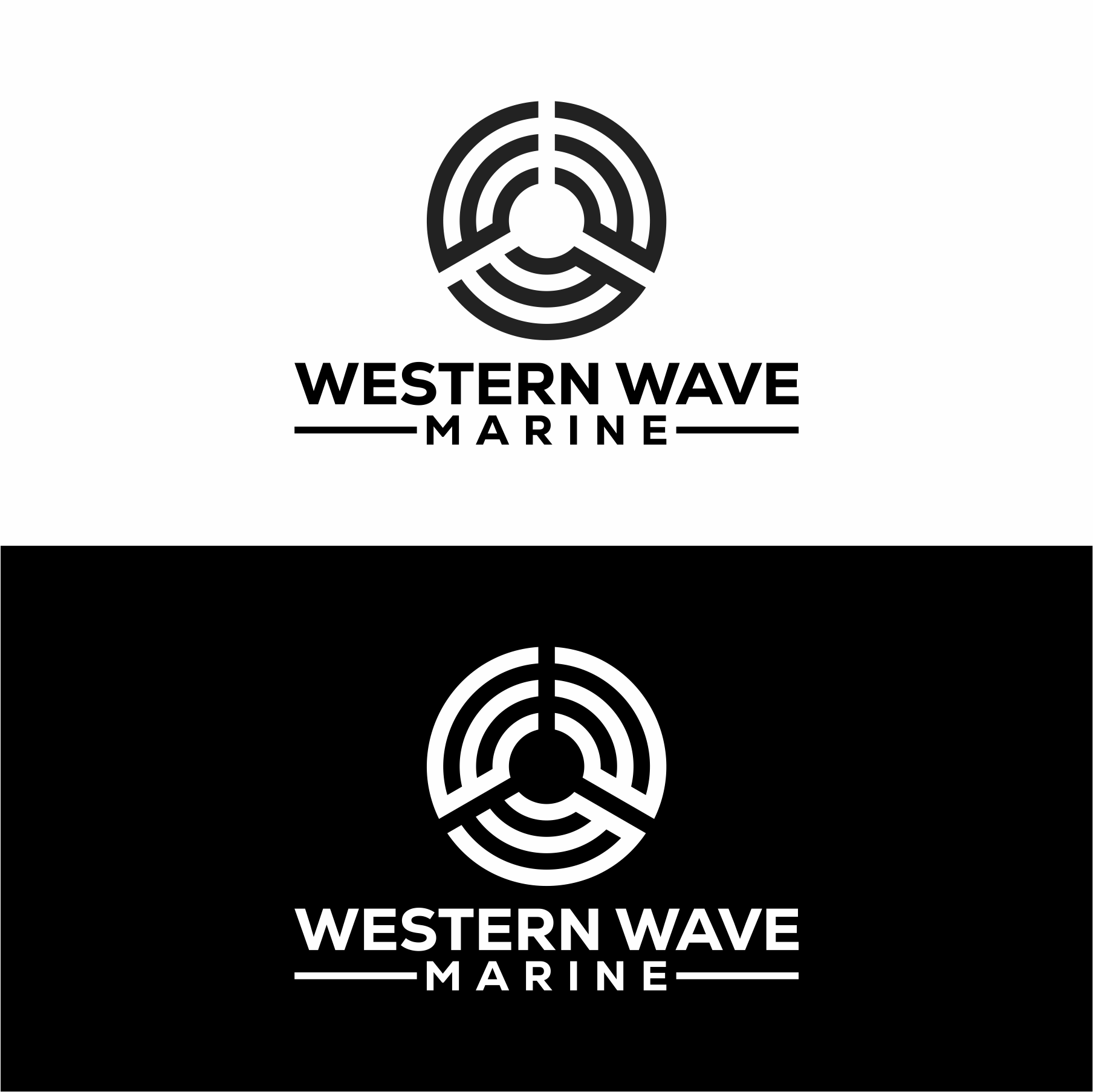 Logo Design by Argidhan for Western Wave Marine Pty Ltd | Design #34290309