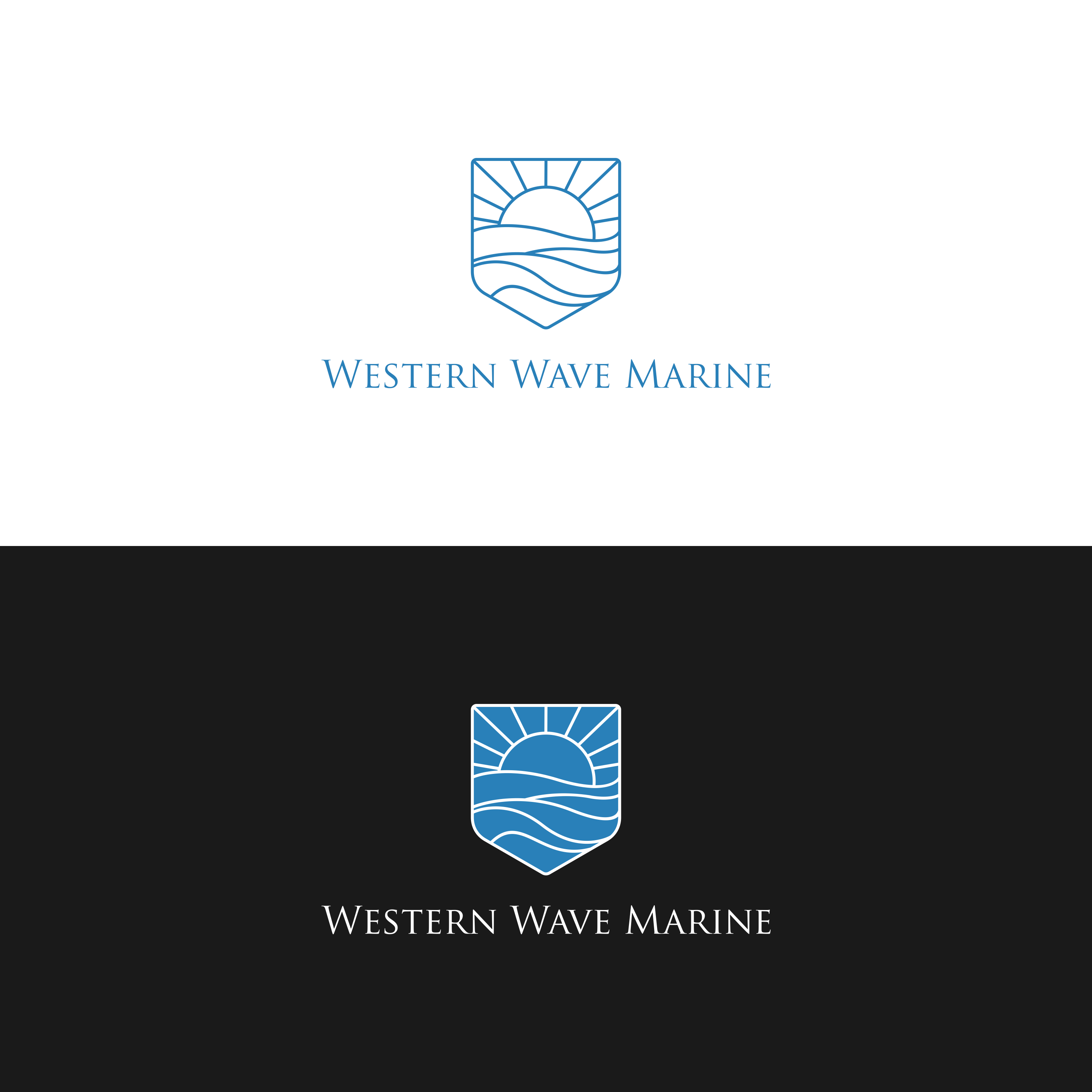 Diseño de Logo por Seblak_Studio para Western Wave Marine Pty Ltd | Diseño #34292851