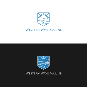 Logo-Design von Seblak_Studio für Western Wave Marine Pty Ltd | Design #34292851