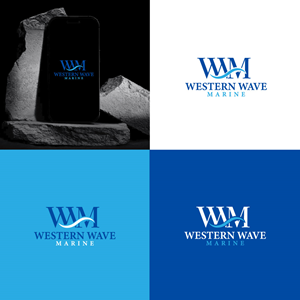 Logo Design by victipedia for Western Wave Marine Pty Ltd | Design: #34293846