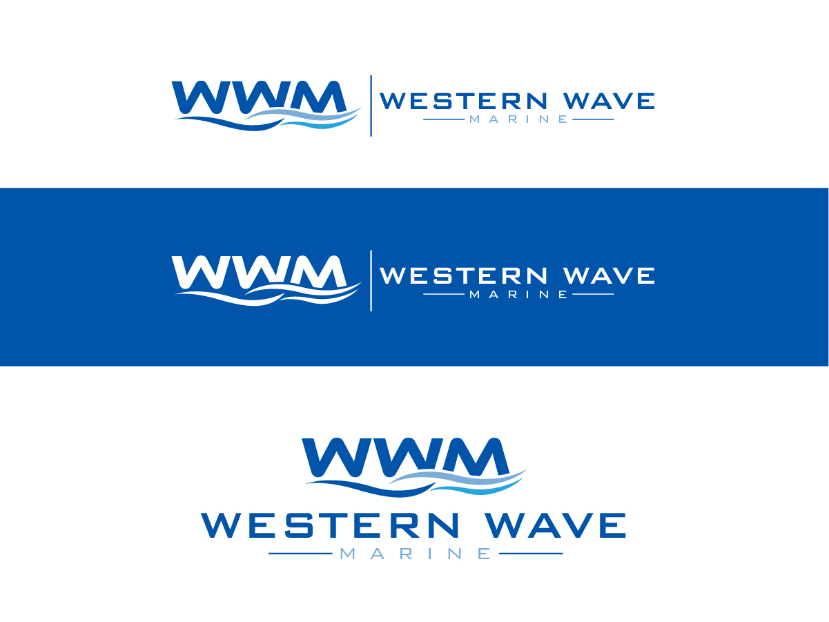 Logo Design by Owltive for Western Wave Marine Pty Ltd | Design #34282943