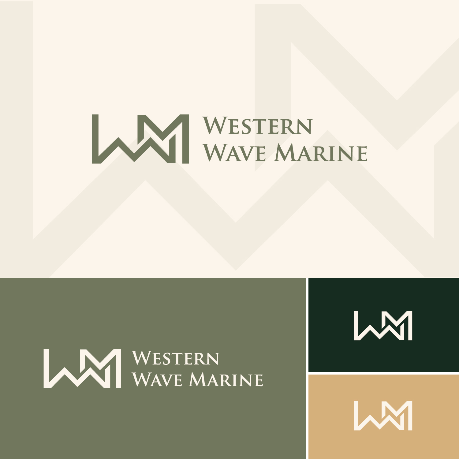 Logo Design by Maxo-Biz for Western Wave Marine Pty Ltd | Design #34290363