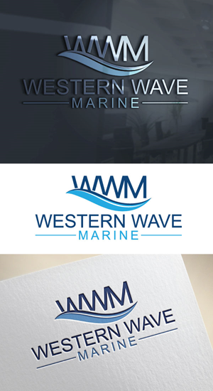 Logo Design by AB design ..... for Western Wave Marine Pty Ltd | Design: #34282975