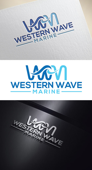 Logo Design by AB design ..... for Western Wave Marine Pty Ltd | Design: #34282976