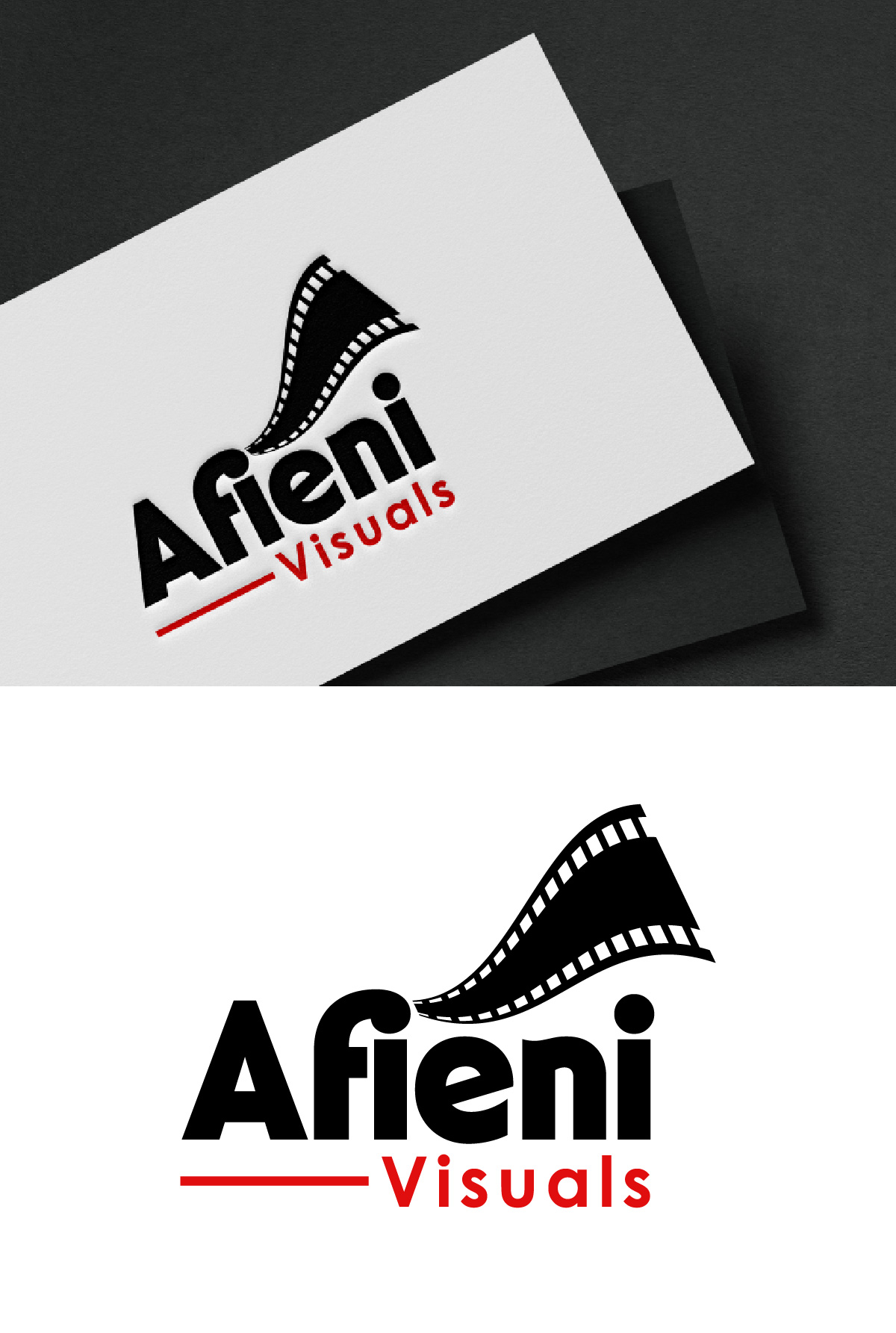 Logo Design by Loknath for Afieni Visuals | Design #34291901