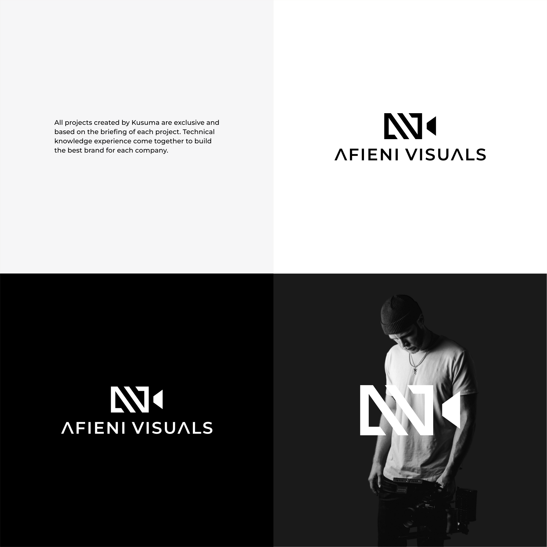 Logo Design by Kusuma Studio for Afieni Visuals | Design #34289159
