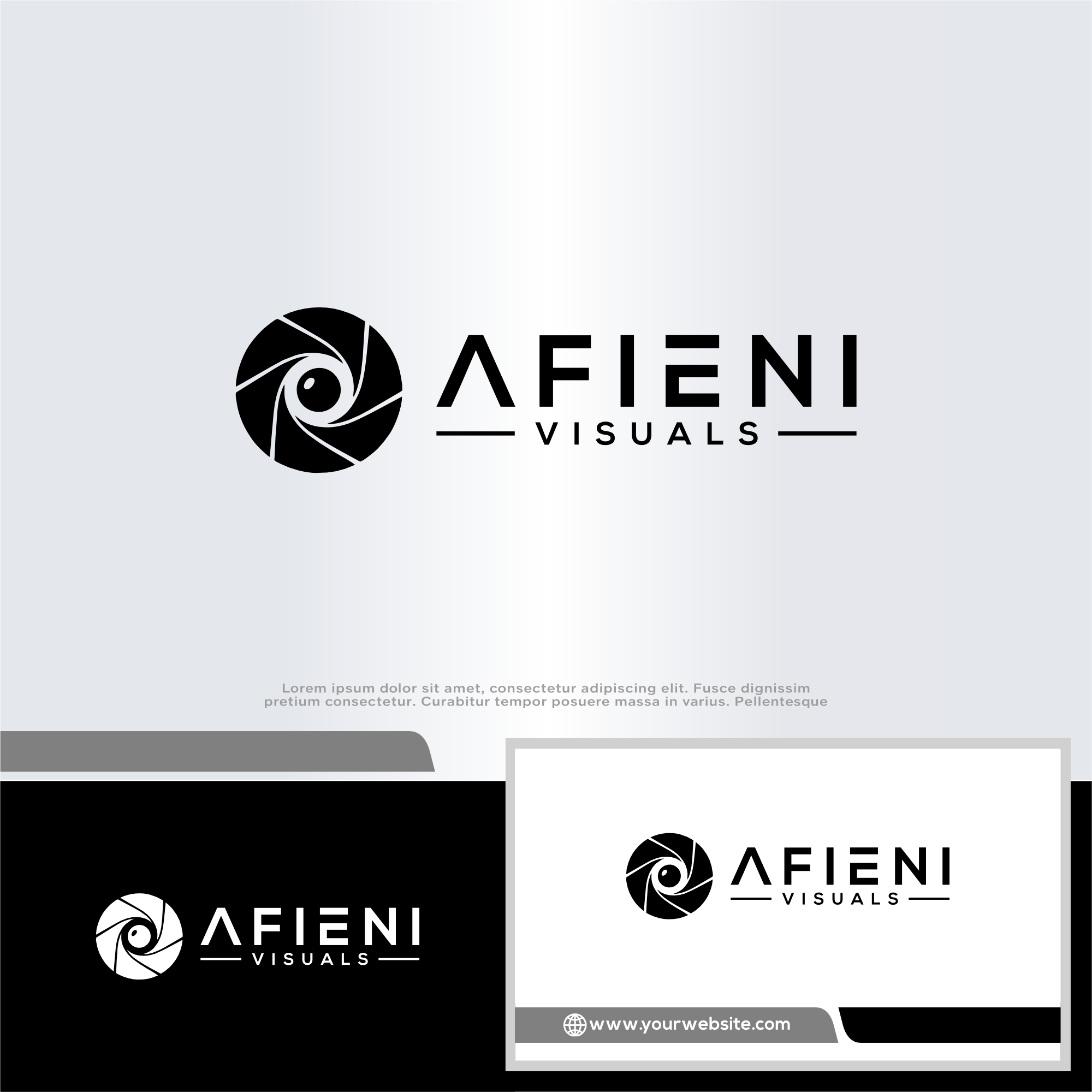 Logo Design by win it for Afieni Visuals | Design #34290865