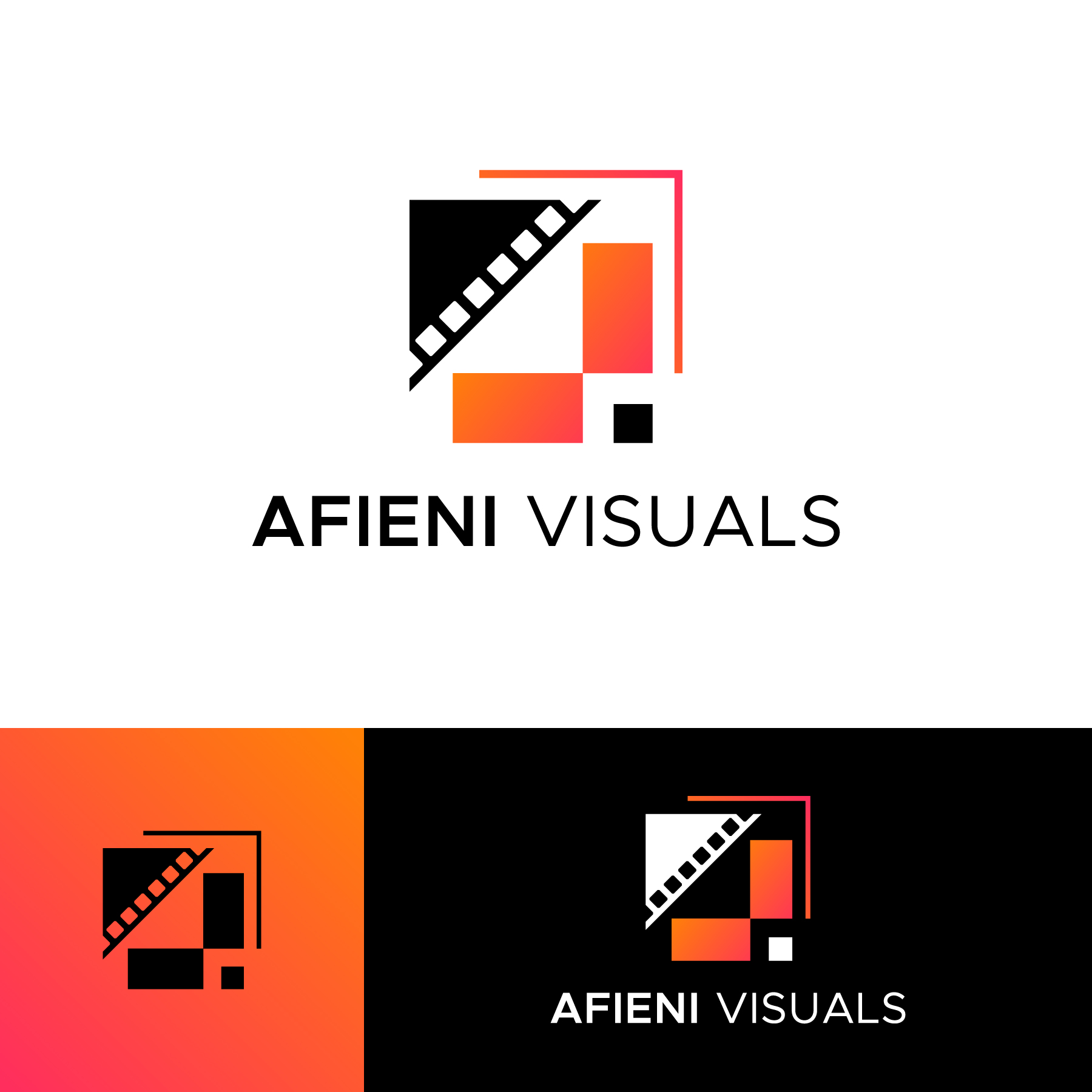Logo Design by debdesign for Afieni Visuals | Design #34291891