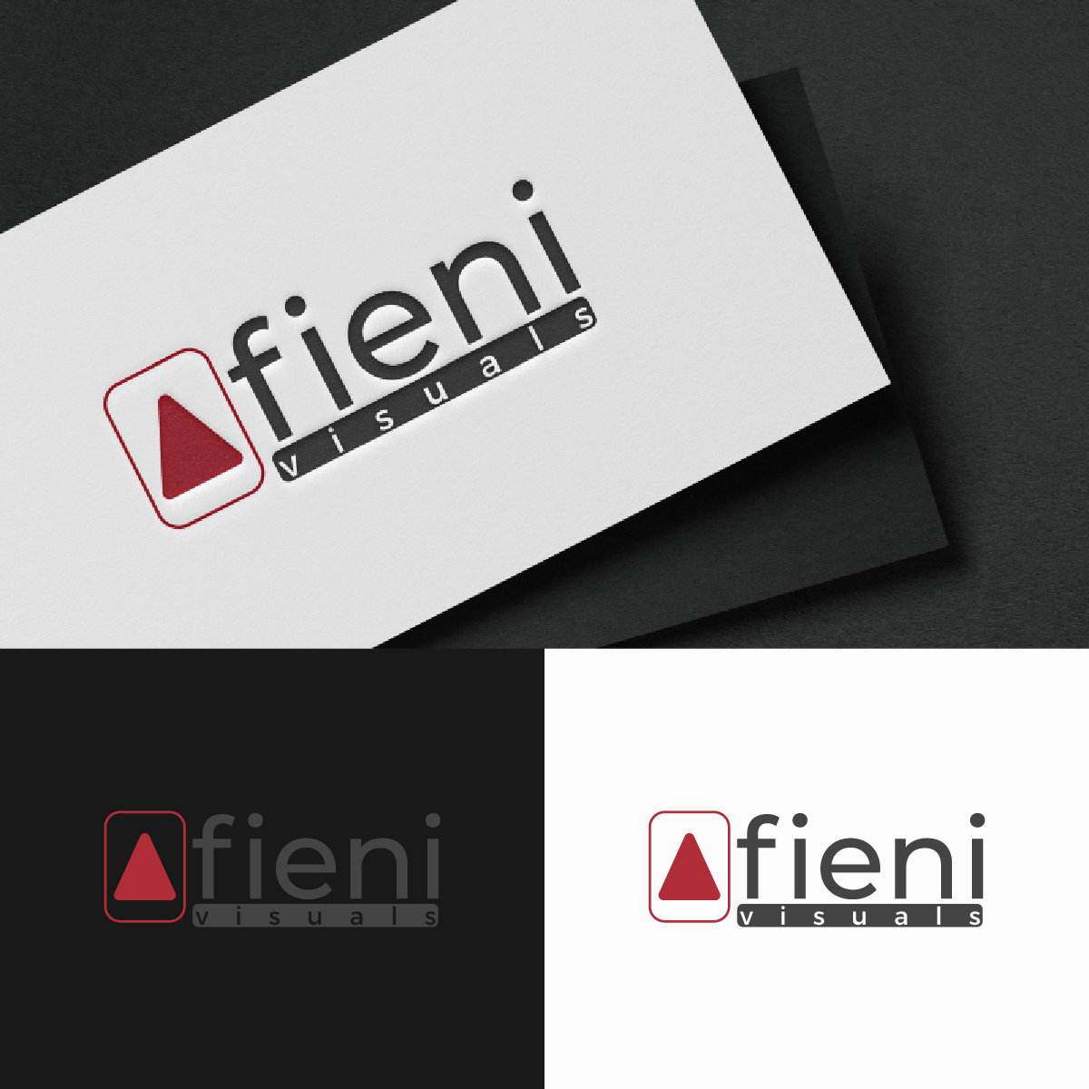 Logo Design by fly  design for Afieni Visuals | Design #34291784
