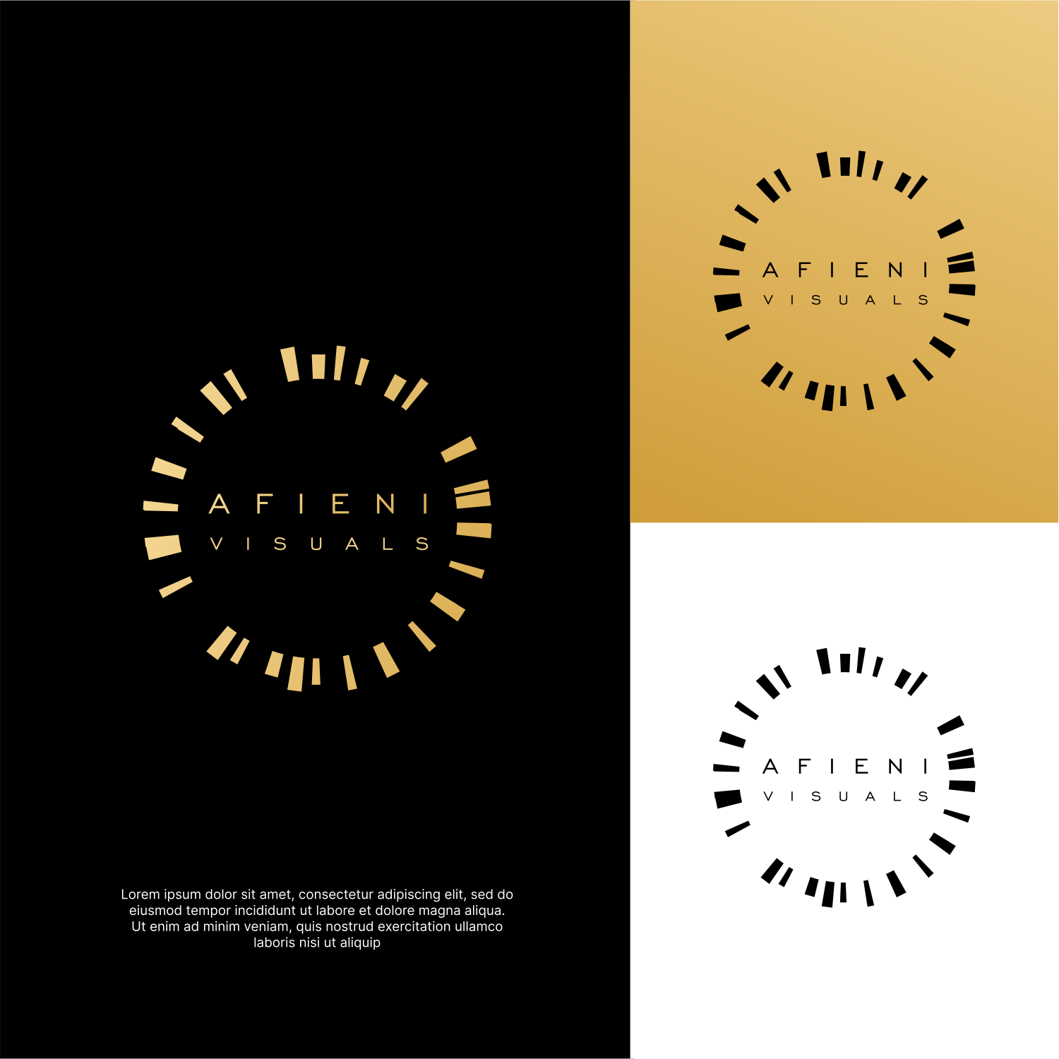 Logo Design by ThiagoB for Afieni Visuals | Design #34286542