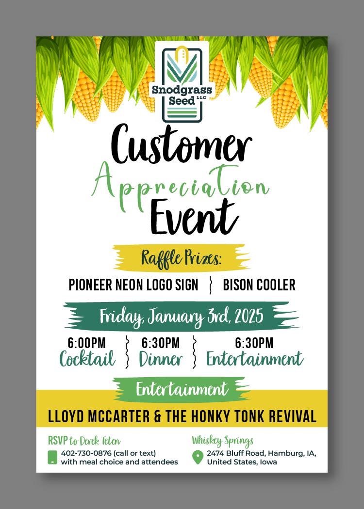 Design Invitation par Titan Solbiz pour Teten Precision Ag Advantage | Design : #34298443