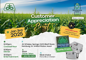Design Invitation par Graphic Guy pour Teten Precision Ag Advantage | Design : #34297931