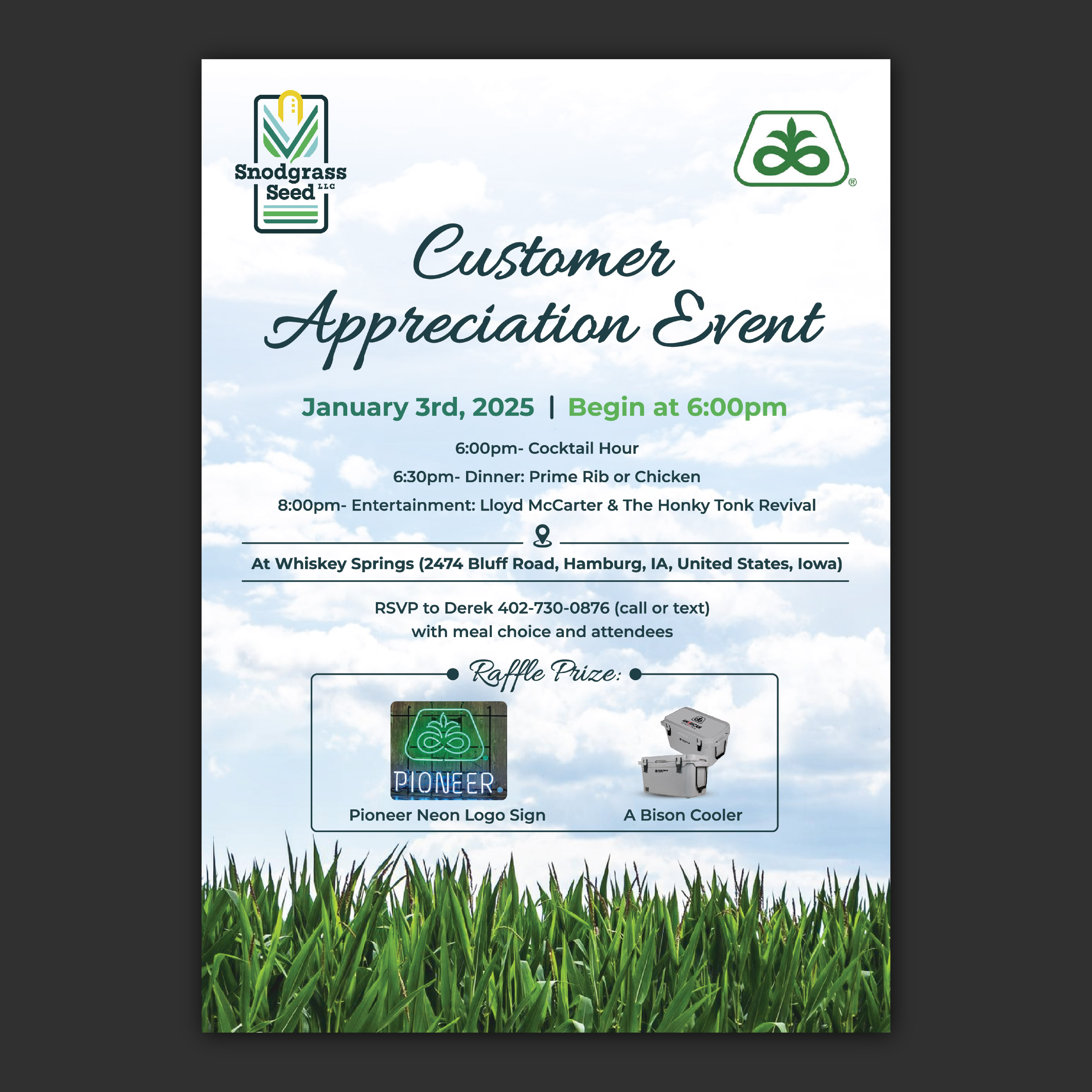 Invitation Design by Bidita Saha for Teten Precision Ag Advantage | Design #34295641