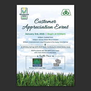 Design Invitation par Bidita Saha pour Teten Precision Ag Advantage | Design : #34295641