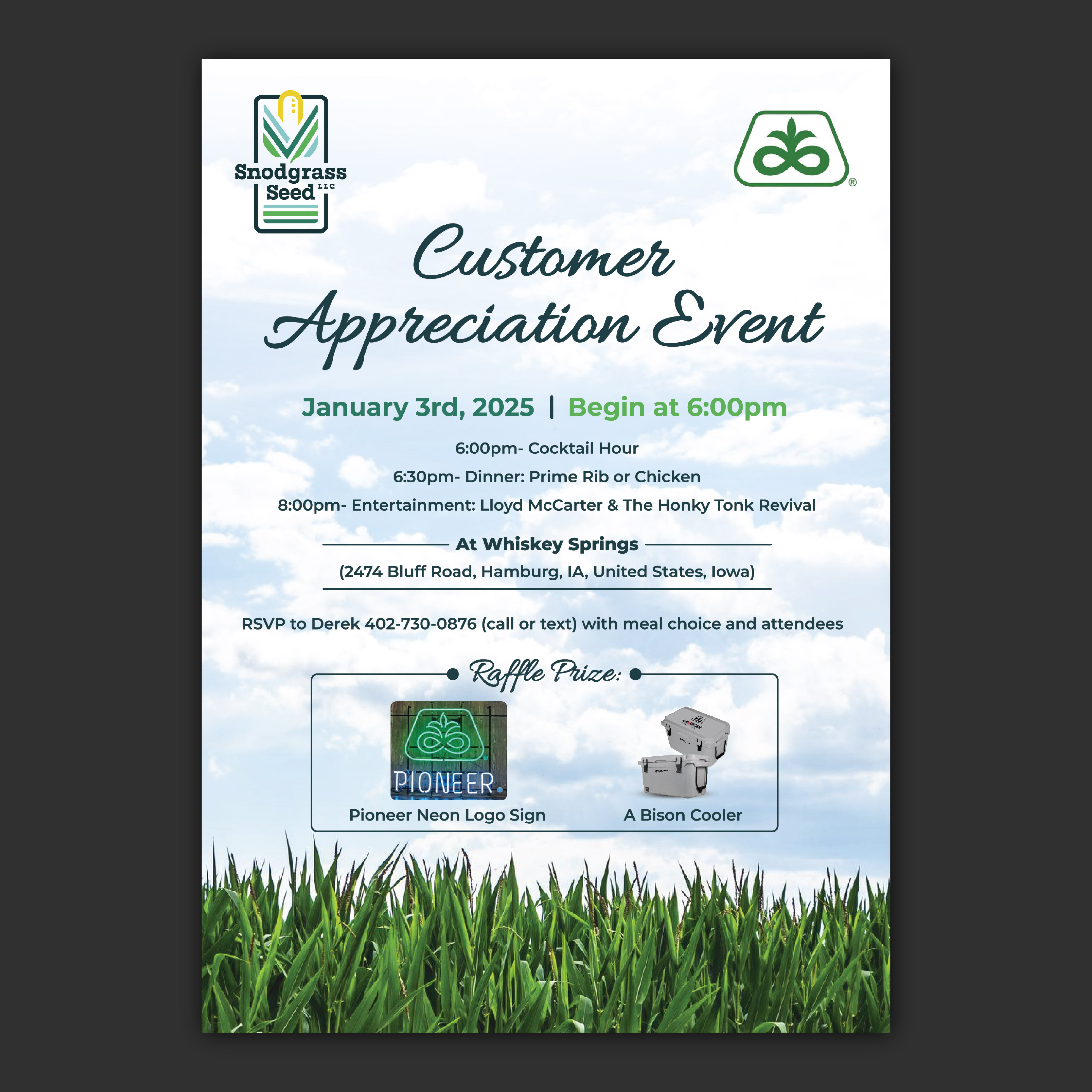 Invitation Design by Bidita Saha for Teten Precision Ag Advantage | Design #34295785