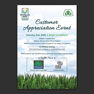 Design Invitation par Bidita Saha pour Teten Precision Ag Advantage | Design : #34295785