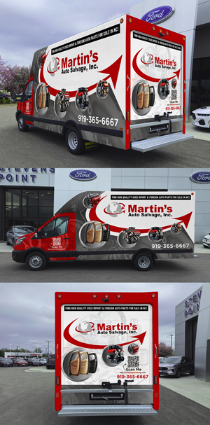 Car Wrap-Design von 123graphics für dieses Projekt | Design #34390422