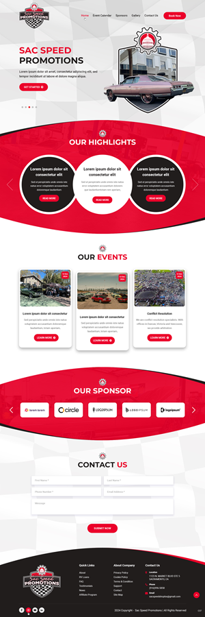 Web Design by pb for Palmer Signs LP | Design: #34318126