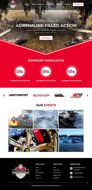Web Design by pb for Palmer Signs LP | Design: #34318134