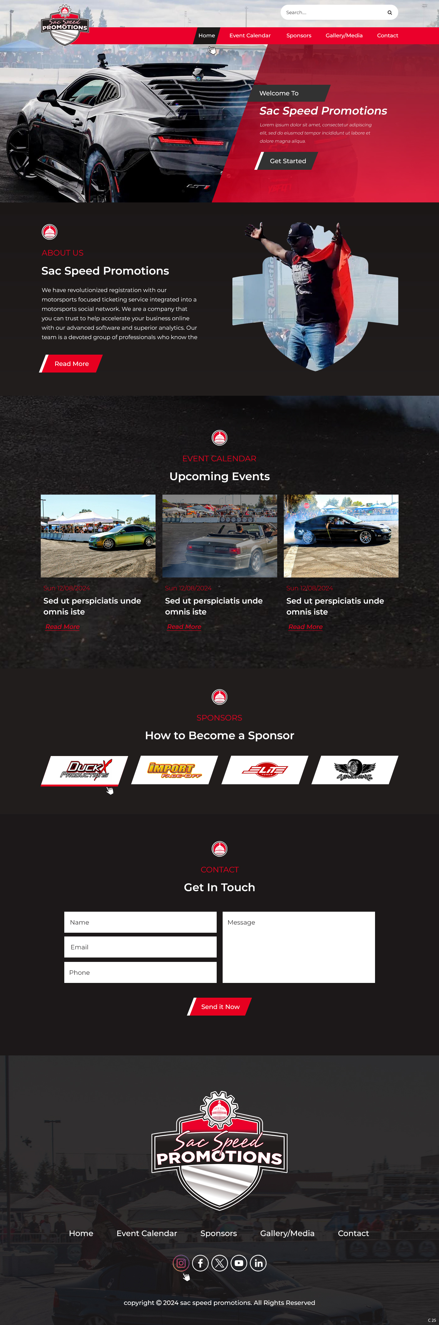 Web Design by pb for Palmer Signs LP | Design #34323300