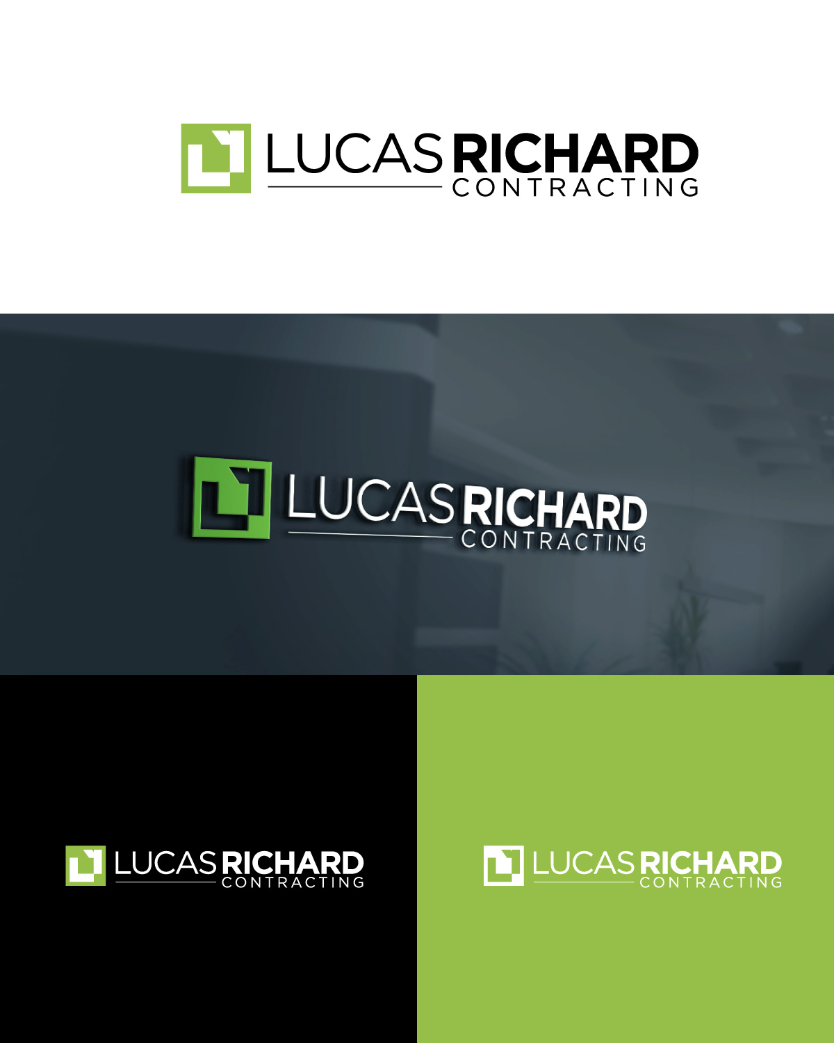 Logo Design by Sergio Coelho for Lucas Richard Design | Design #34297422