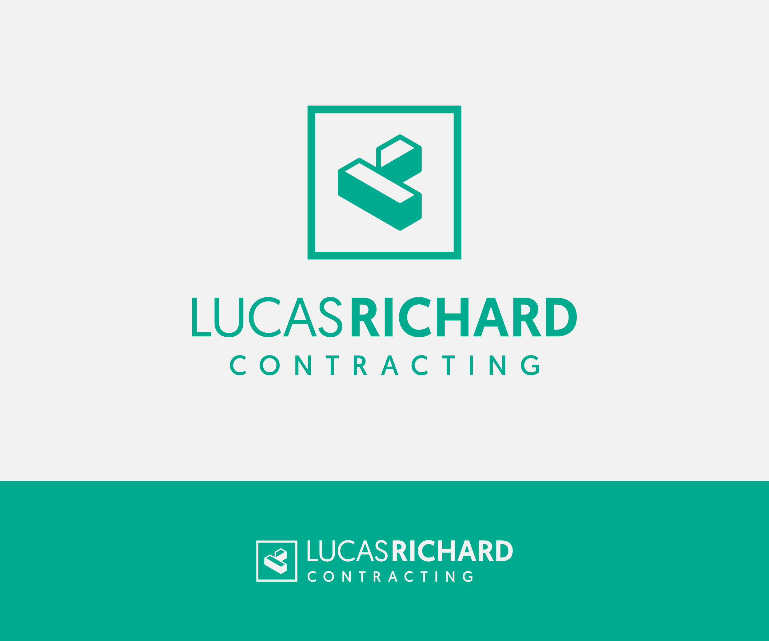 Logo Design by Oumazu for Lucas Richard Design | Design #34299872