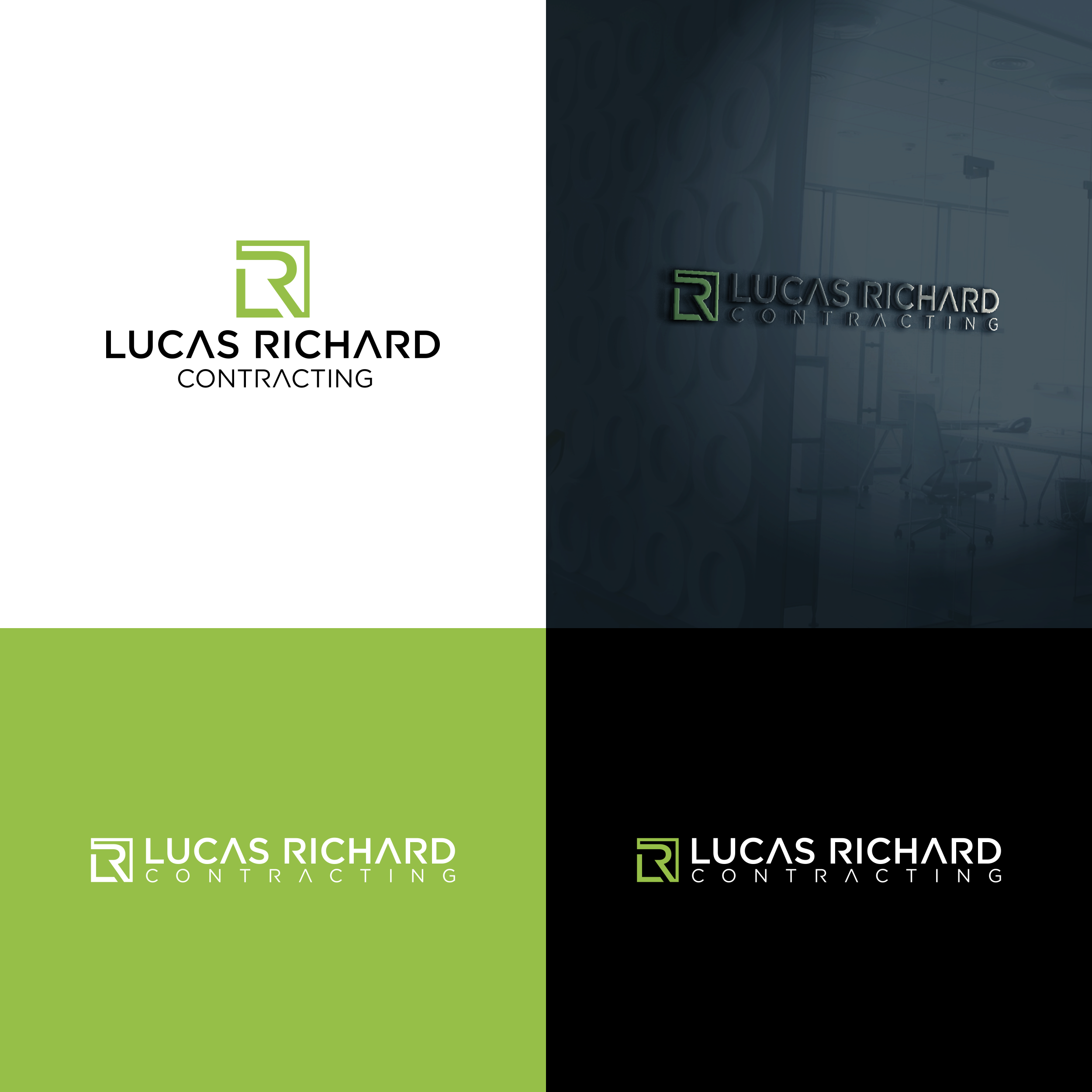 Logo Design by indaha2k for Lucas Richard Design | Design #34294954