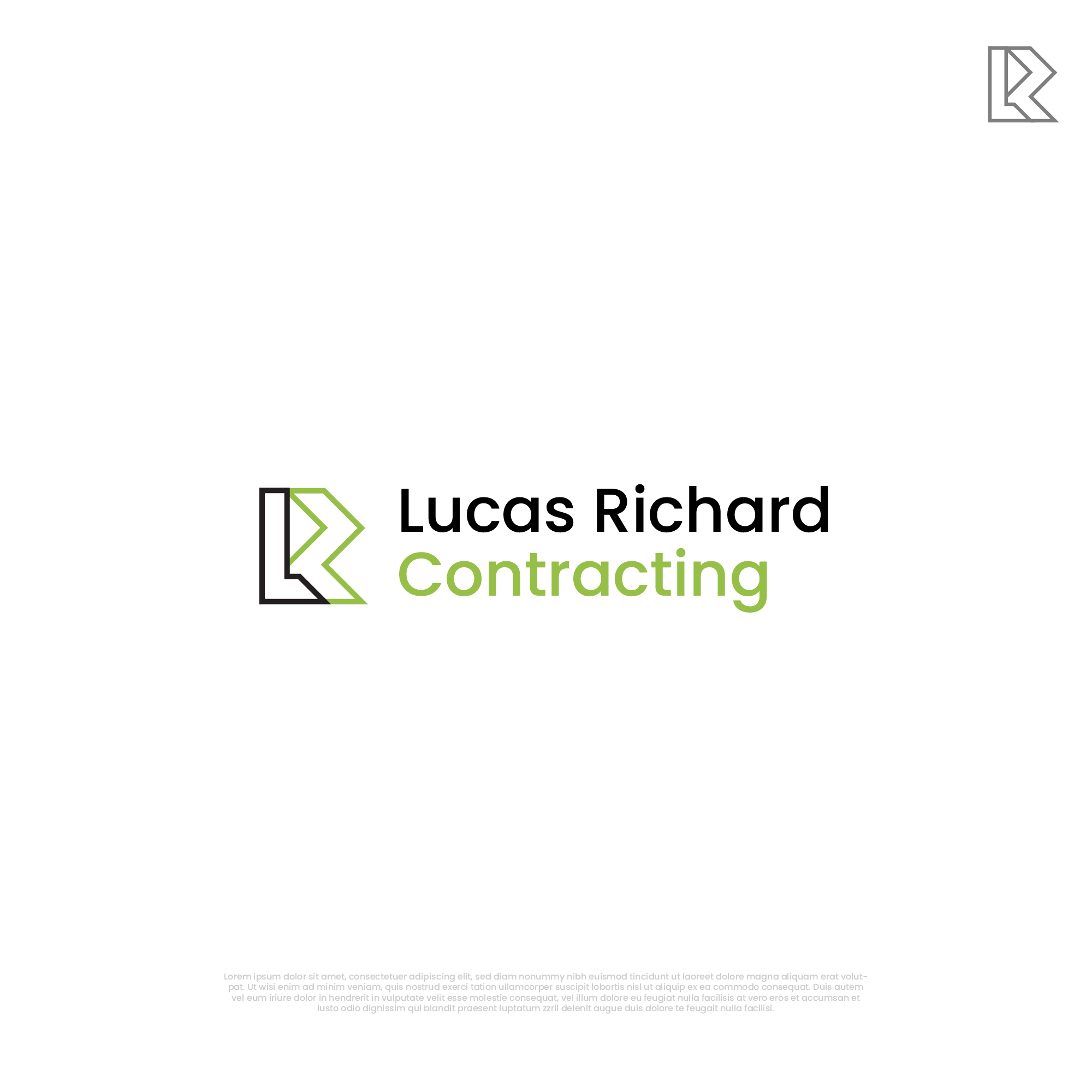 Logo Design by Adnan Bhatti for Lucas Richard Design | Design #34305445