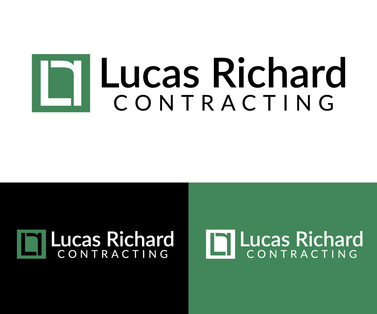 Logo Design by Kavth for Lucas Richard Design | Design #34296420