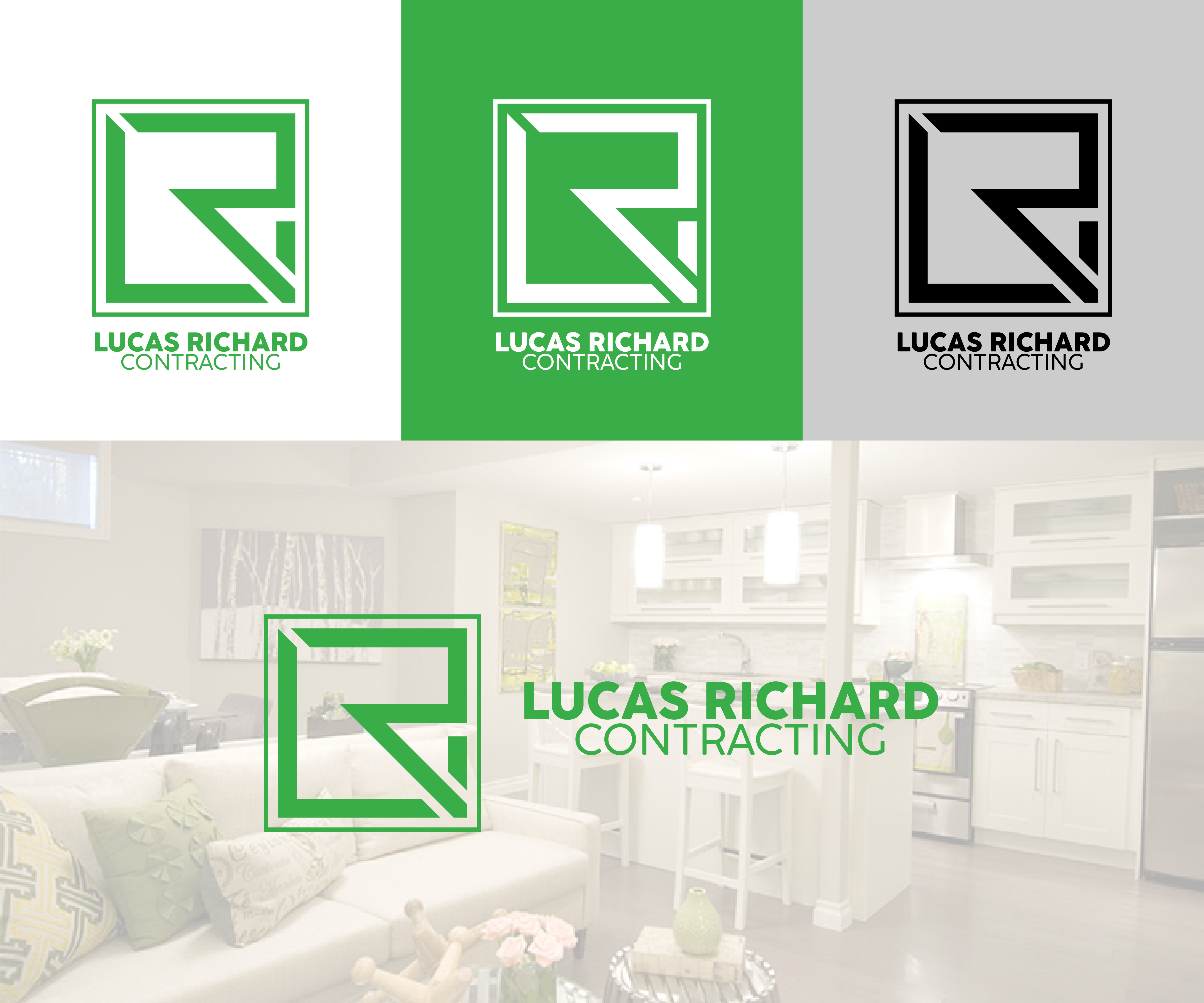 Logo-Design von i Mochi für Lucas Richard Design | Design #34308336