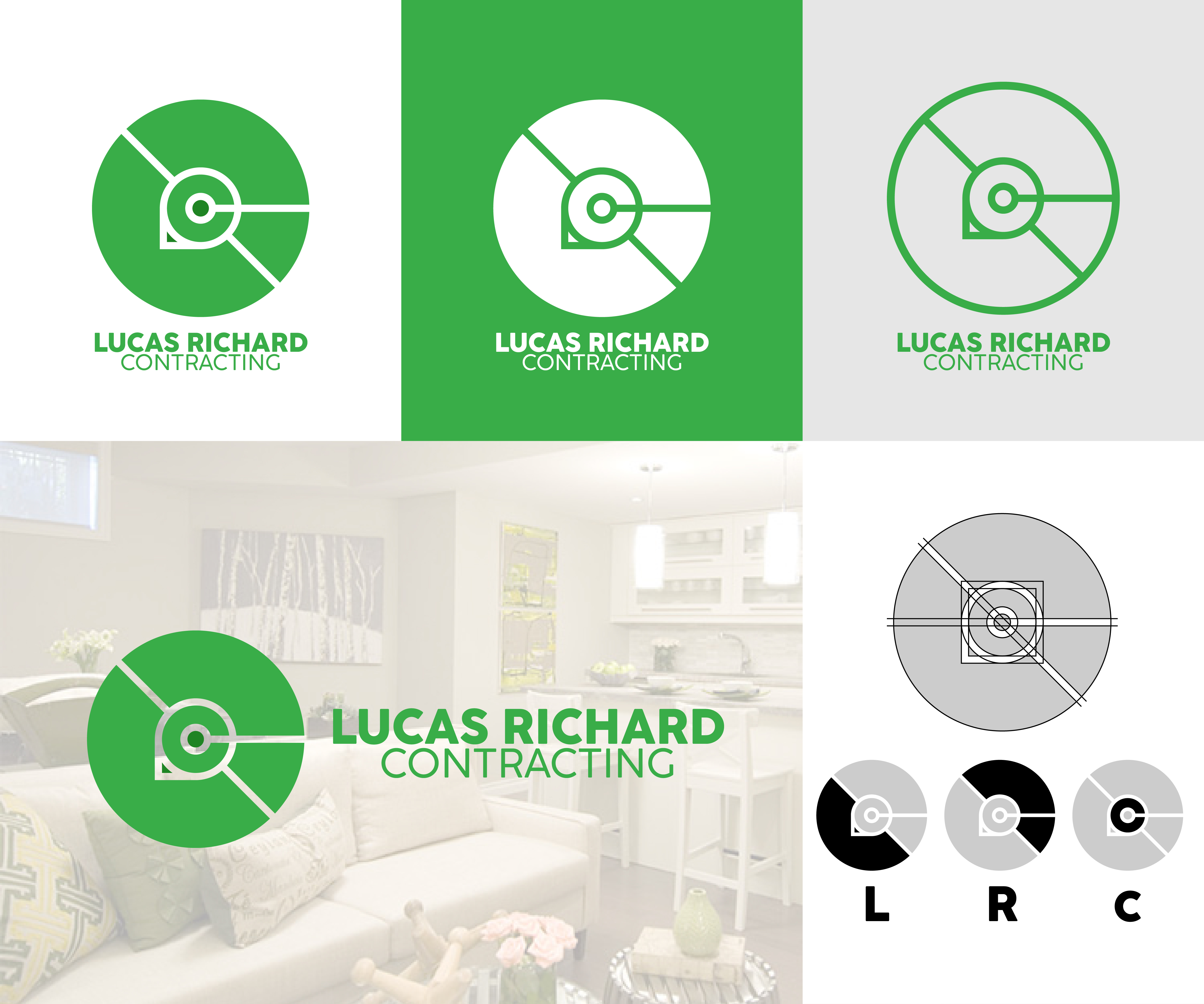 Logo Design by i Mochi for Lucas Richard Design | Design #34309894