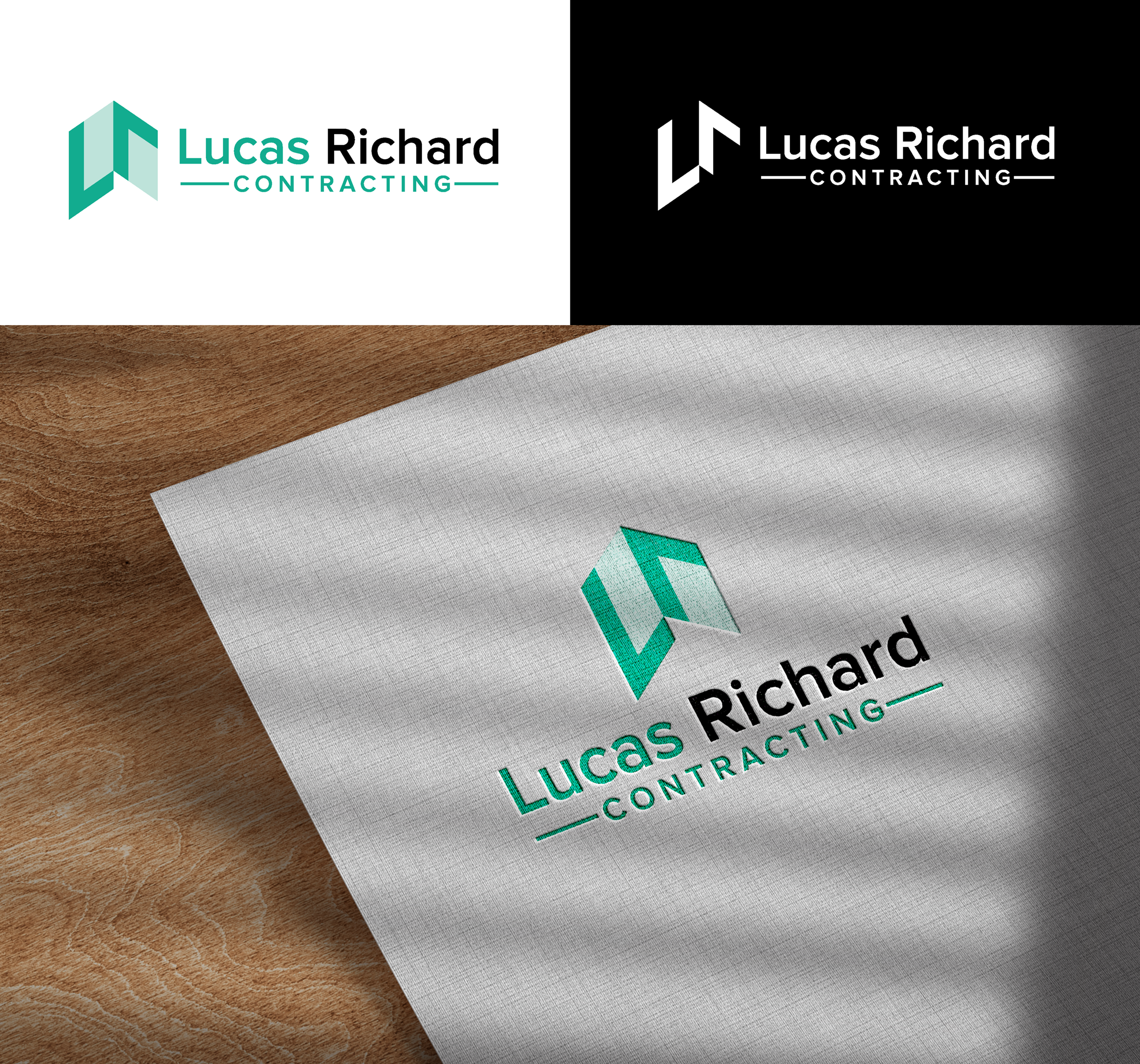 Diseño de Logo por RA-bica para Lucas Richard Design | Diseño #34297576
