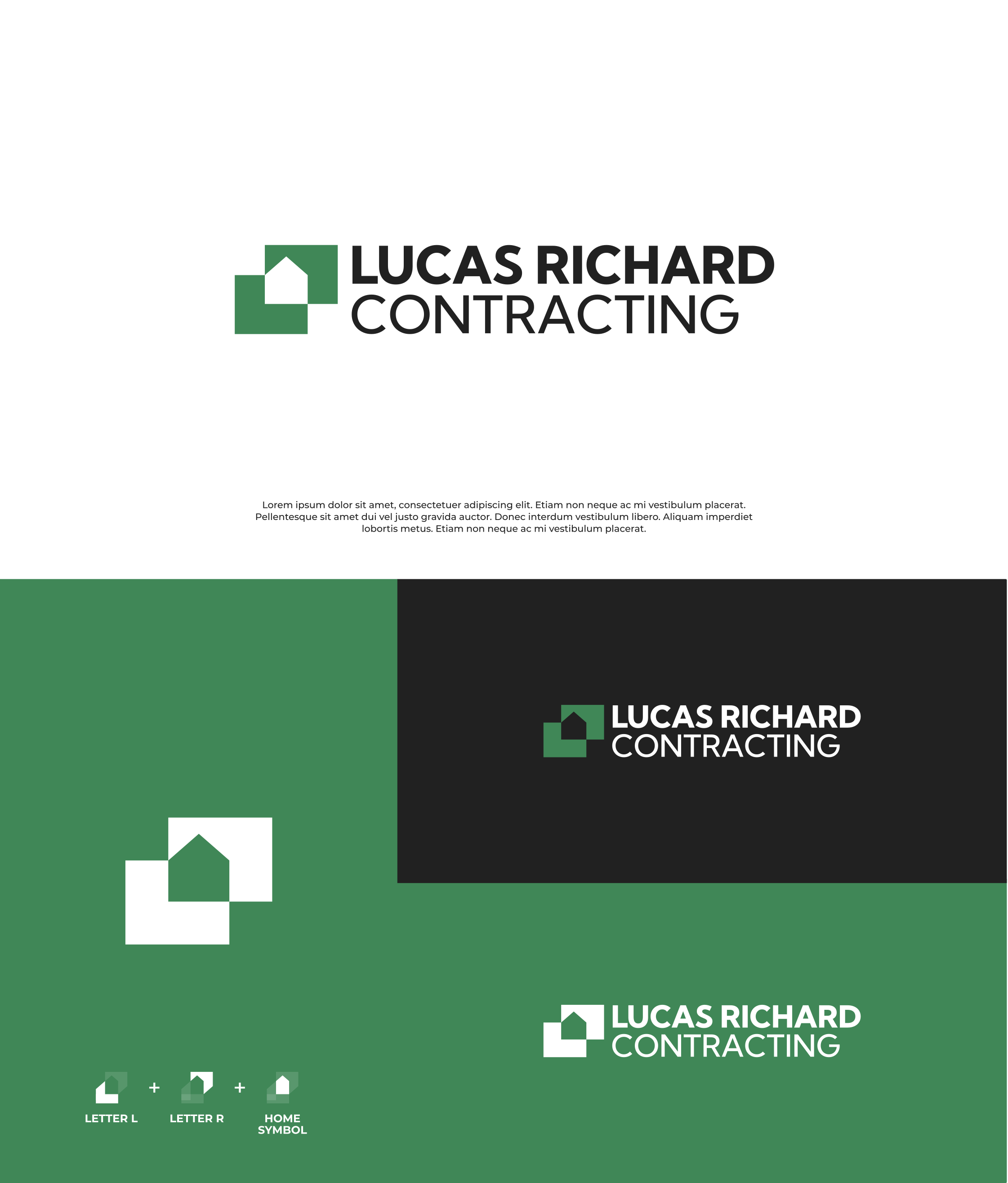 Logo-Design von Zaid Al Faqih für Lucas Richard Design | Design #34301720