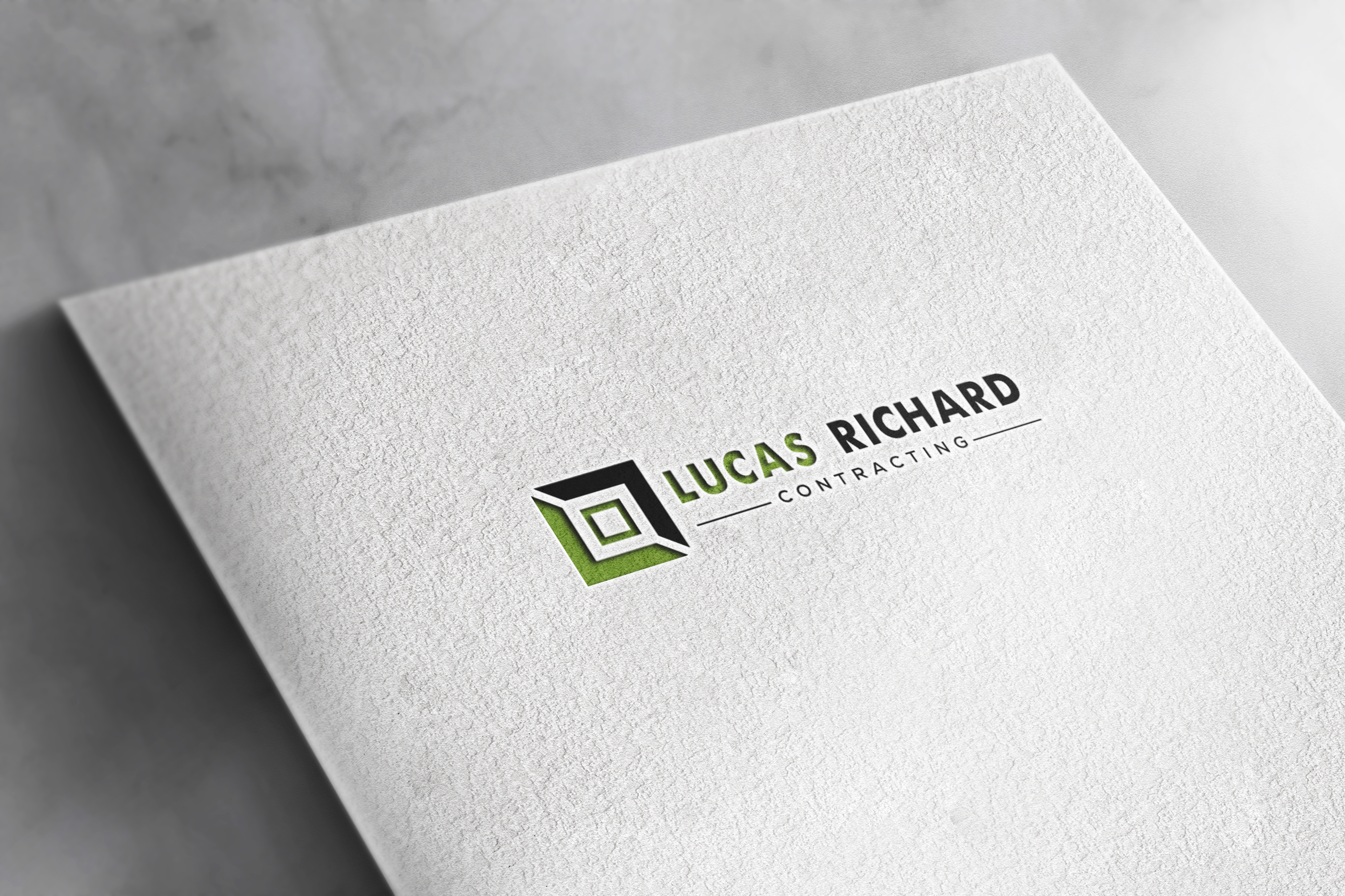 Logo Design by Tube light for Lucas Richard Design | Design #34315599