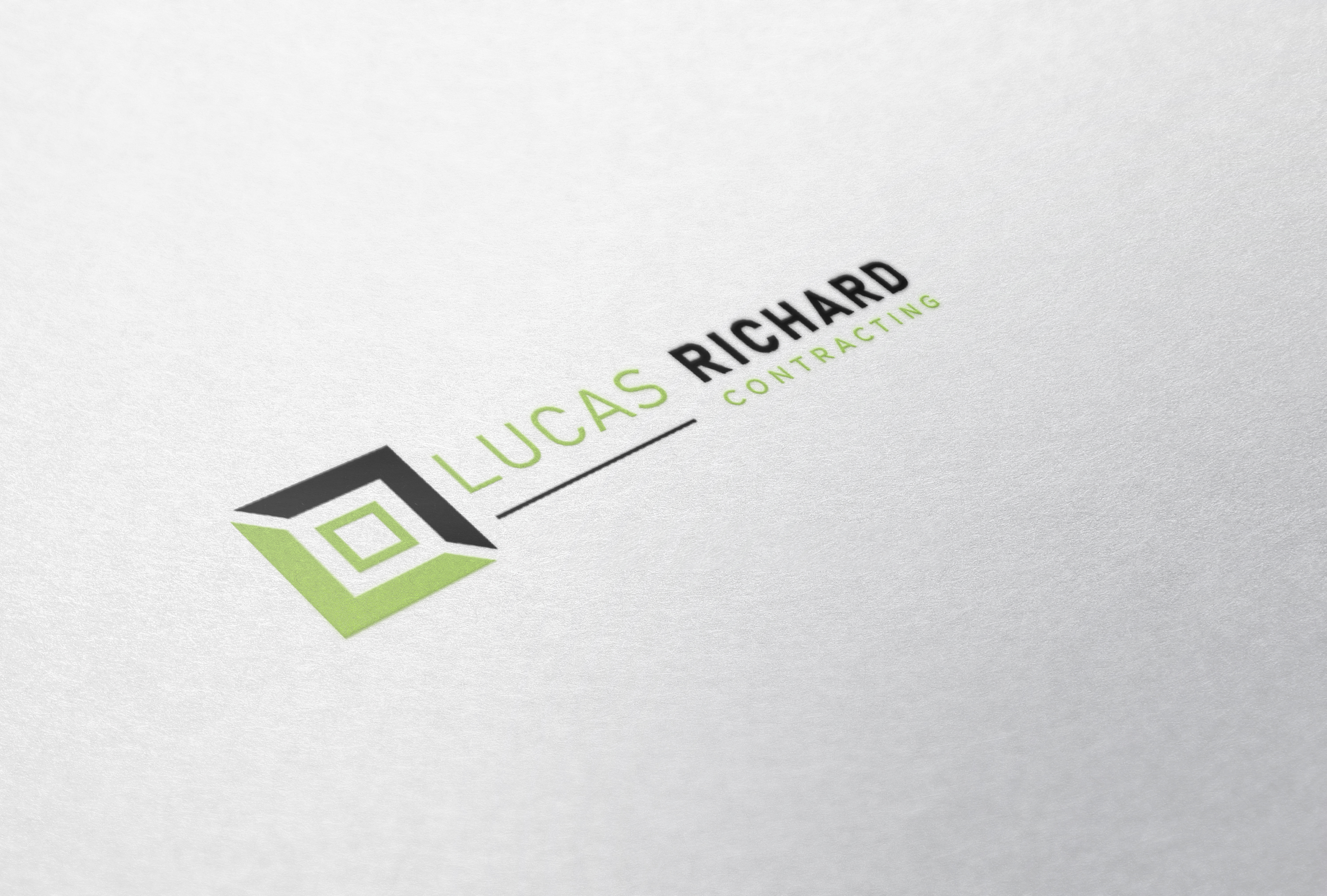 Logo Design by Tube light for Lucas Richard Design | Design #34315600
