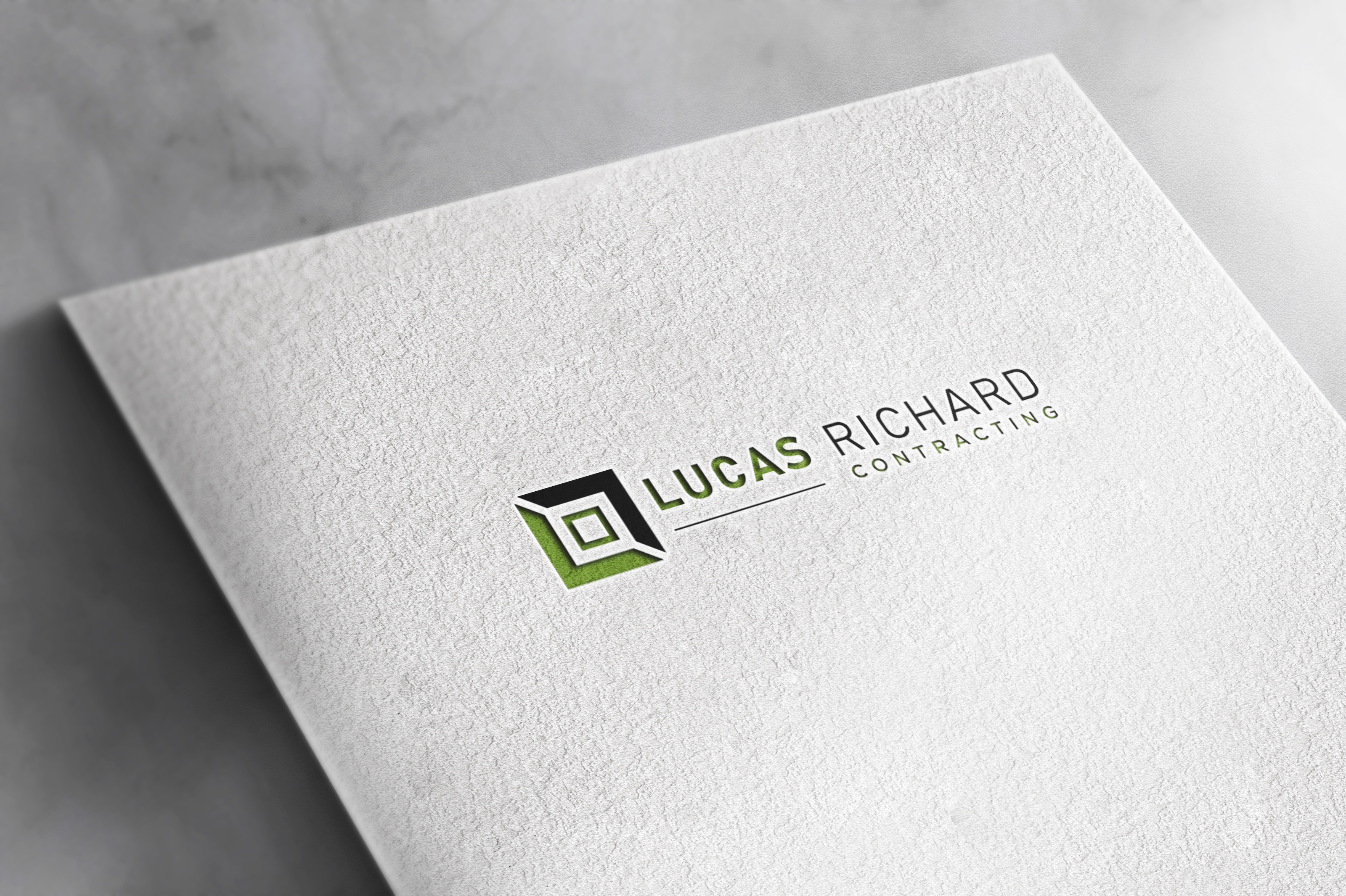Logo Design by Tube light for Lucas Richard Design | Design #34315601