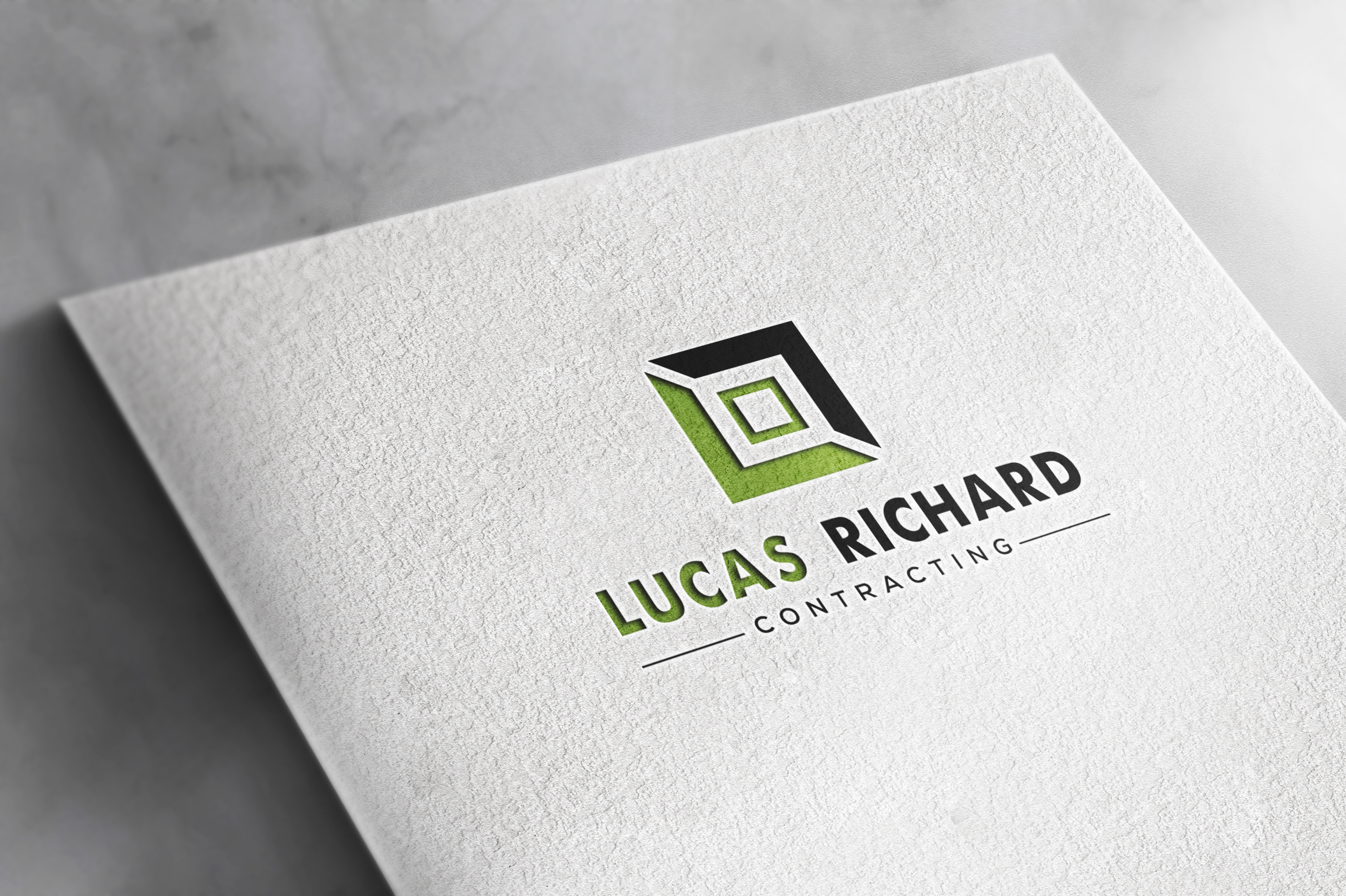 Diseño de Logo por Tube light para Lucas Richard Design | Diseño #34315609