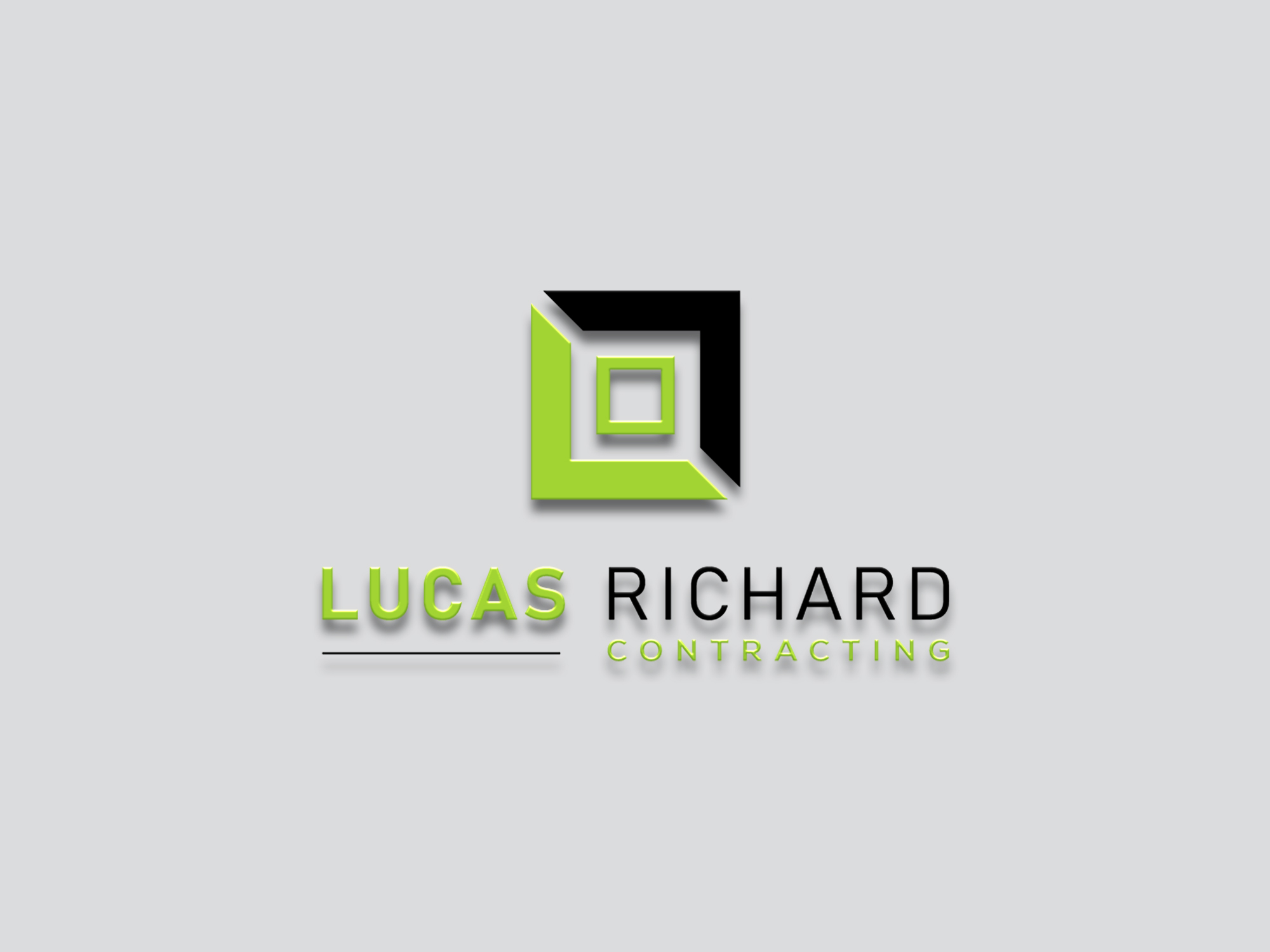 Logo Design by Tube light for Lucas Richard Design | Design #34315618