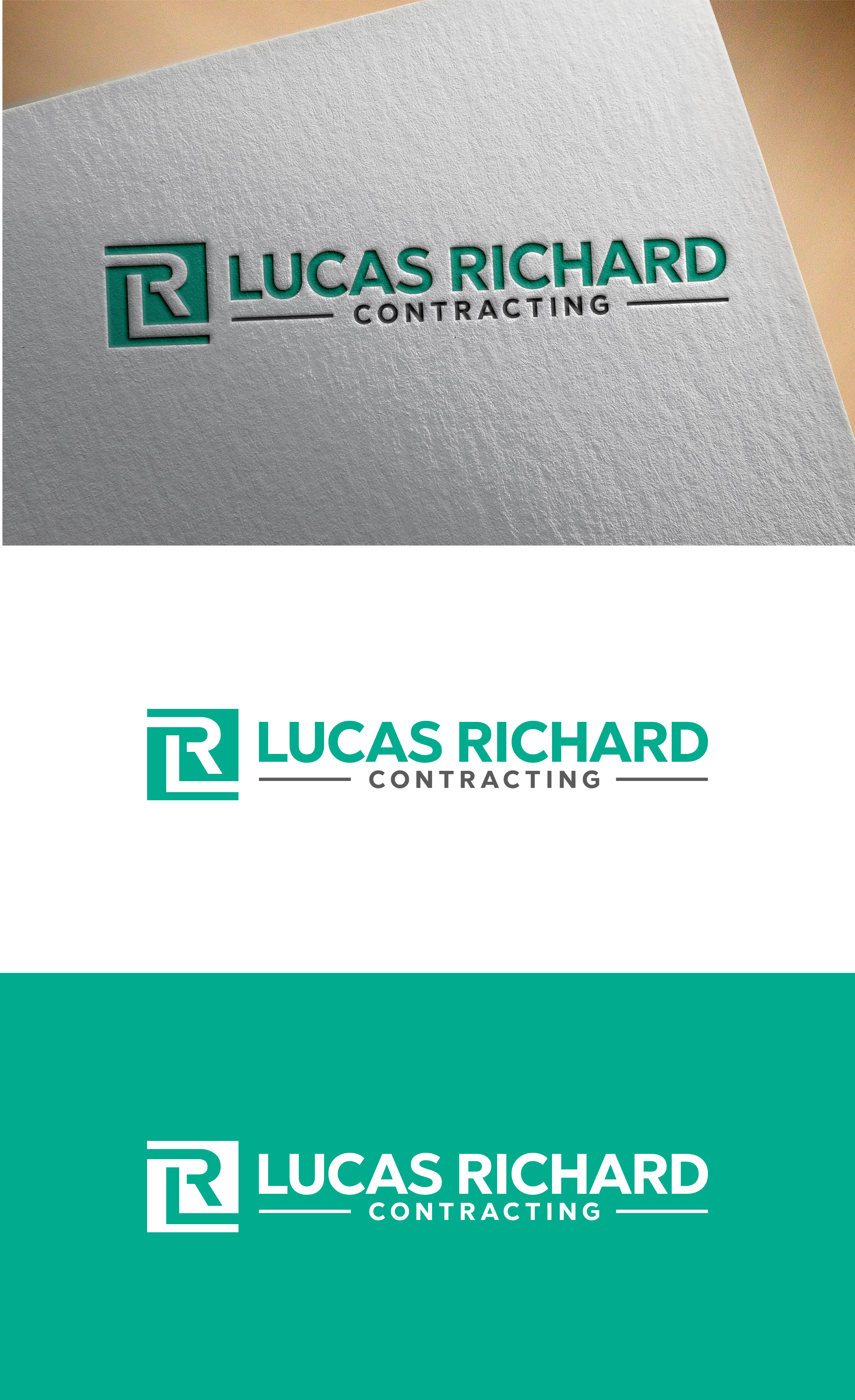 Logo-Design von AKTech für Lucas Richard Design | Design #34299976