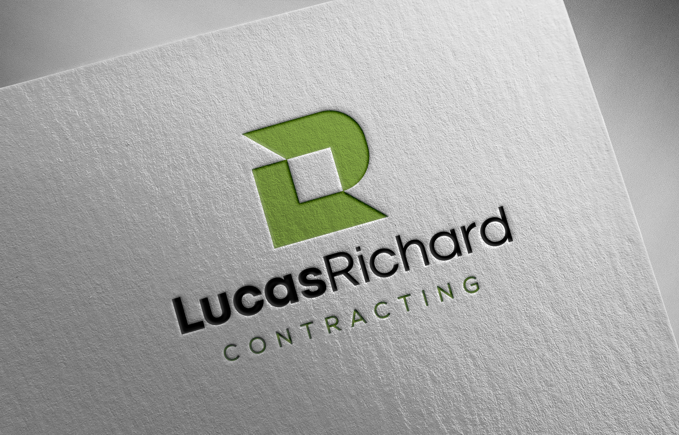 Logo Design by Emjey Design for Lucas Richard Design | Design #34296479