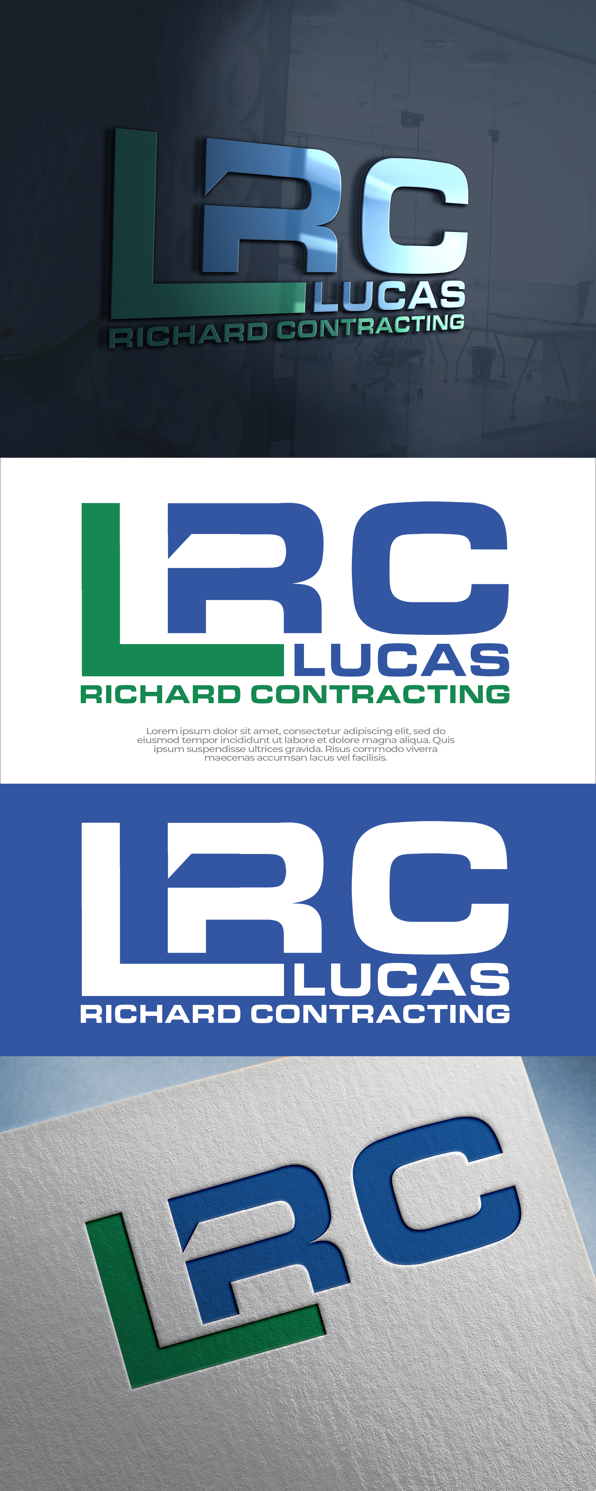 Logo Design by mahfuz1450r for Lucas Richard Design | Design #34307349