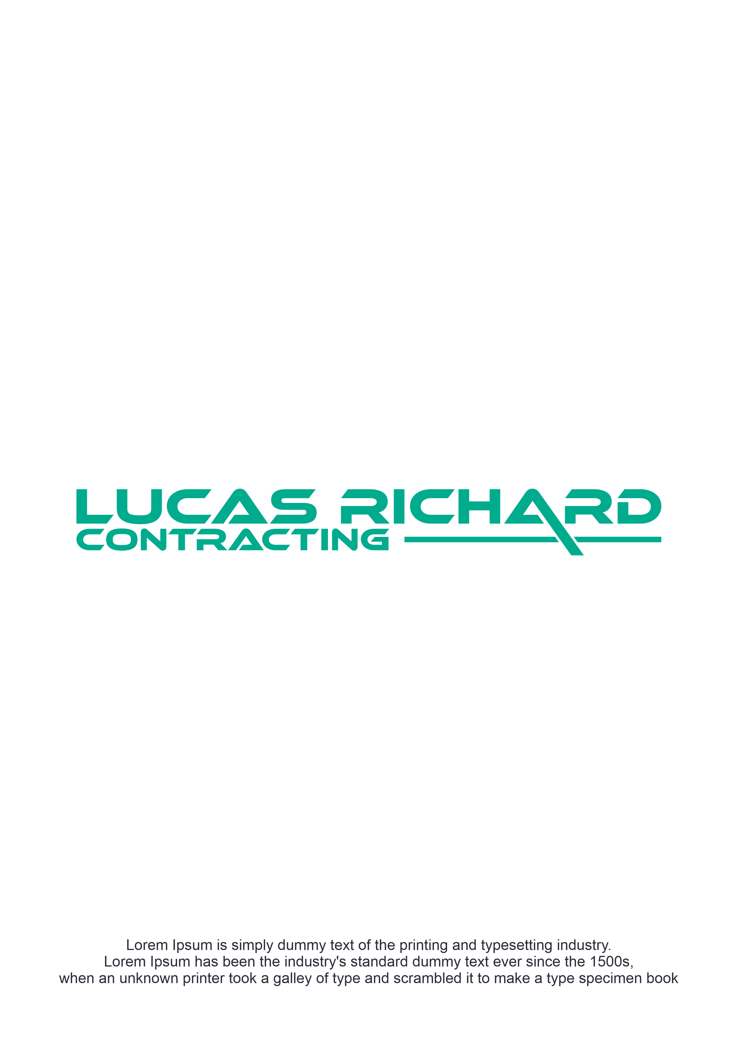 Logo Design by Abigaill_design for Lucas Richard Design | Design #34294606