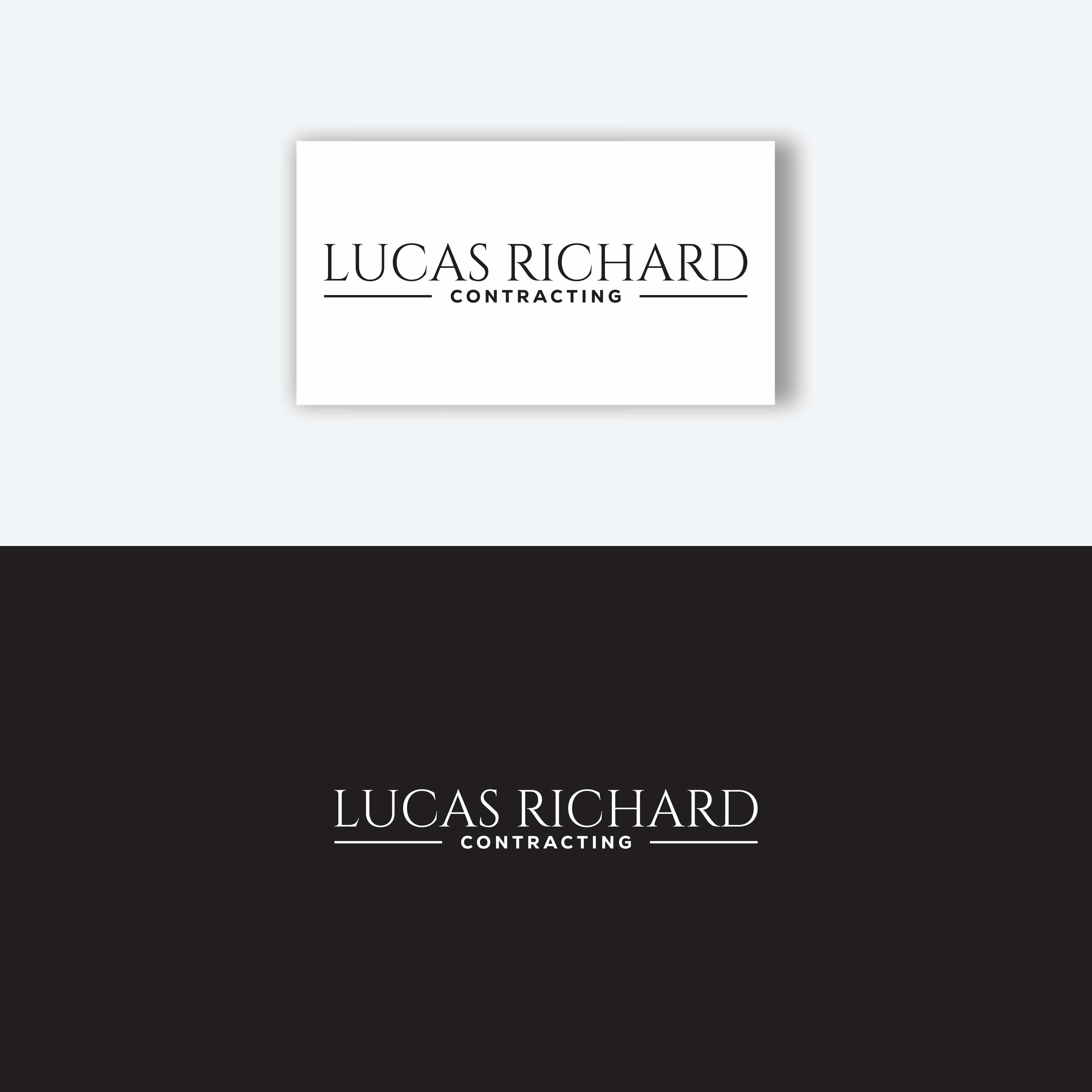 Logo Design by cahdesign for Lucas Richard Design | Design #34298704
