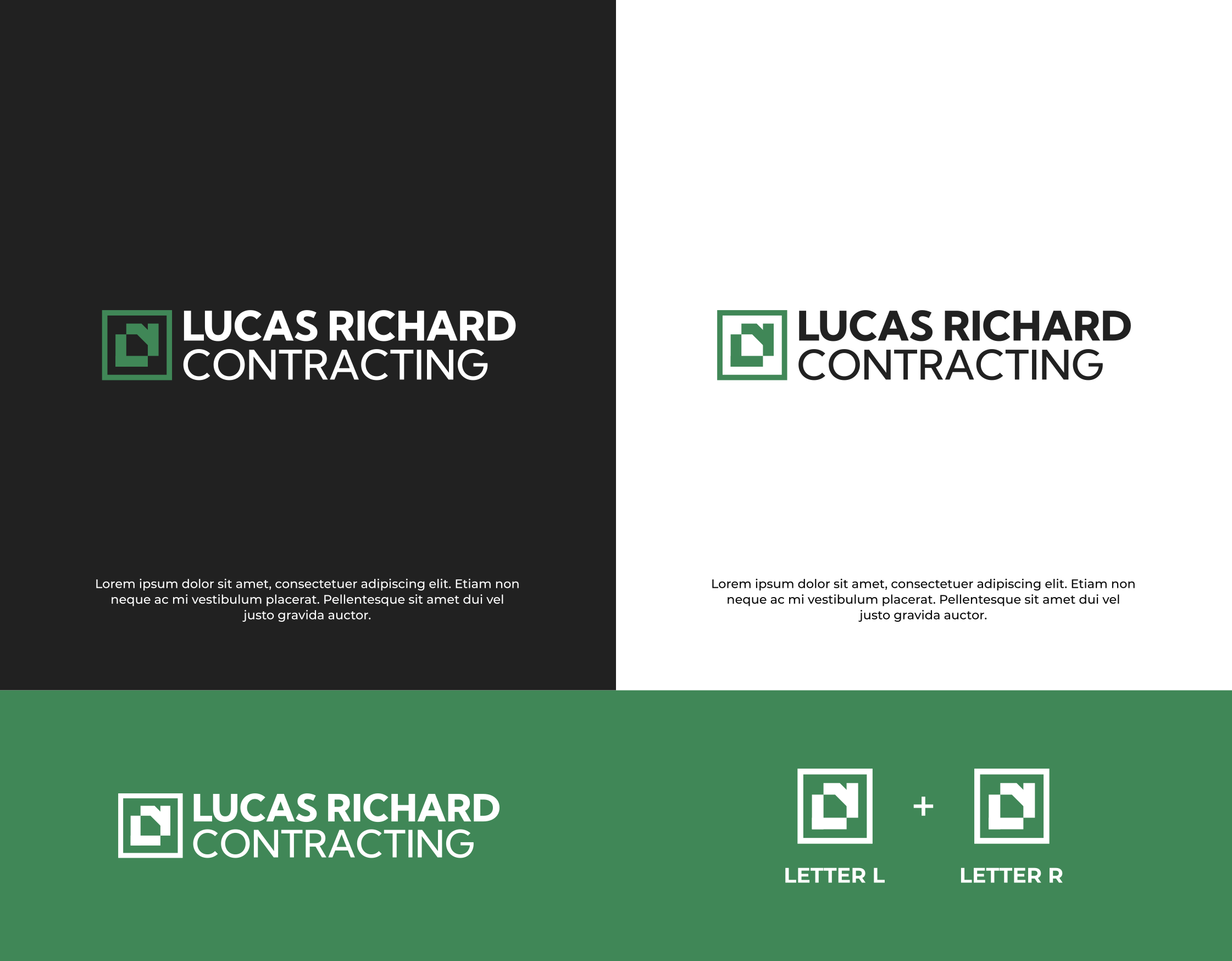 Logo Design by Abu Zaid Design for Lucas Richard Design | Design #34311430
