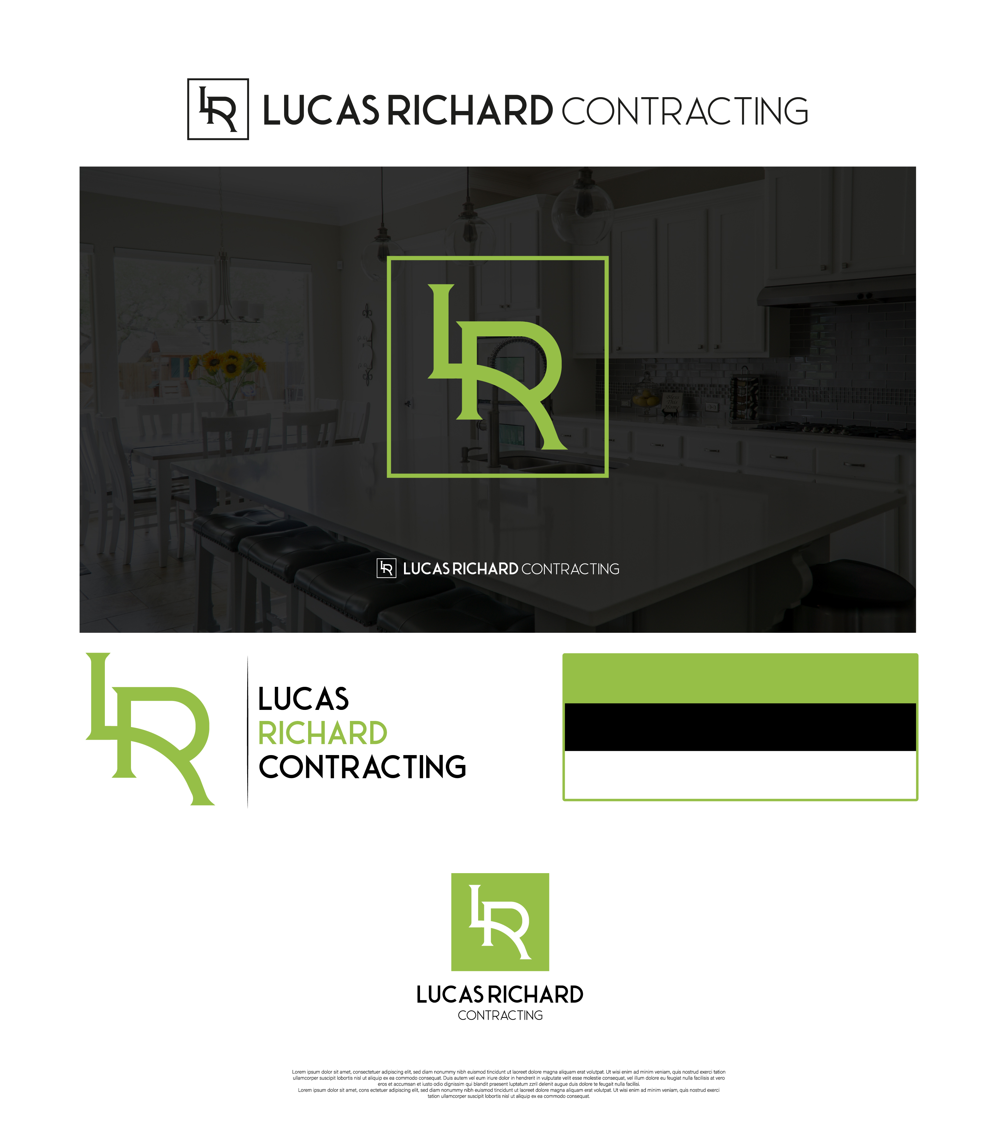 Logo Design by AG Artworks for Lucas Richard Design | Design #34306245