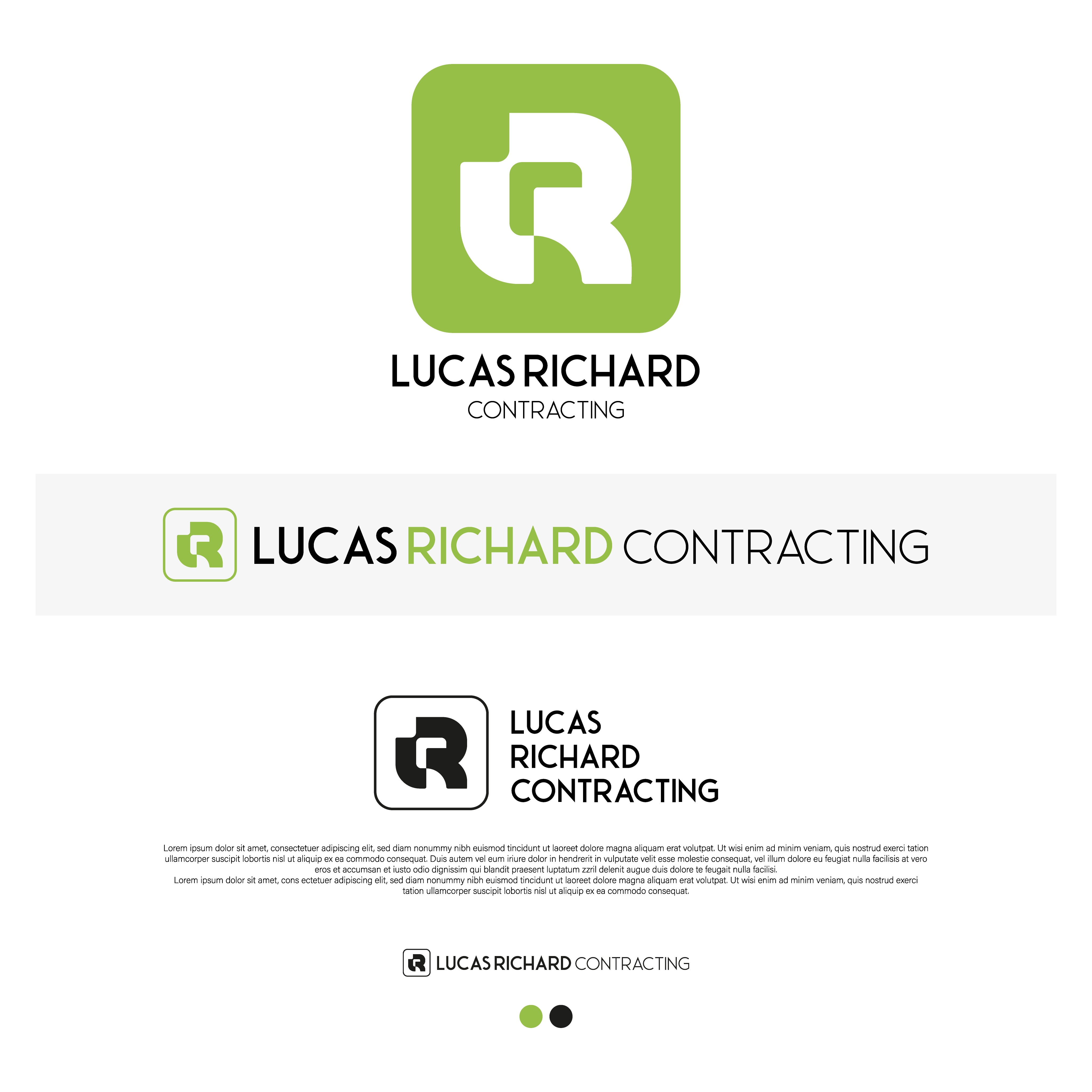 Design de Logo par AG Artworks pour Lucas Richard Design | Design #34307256