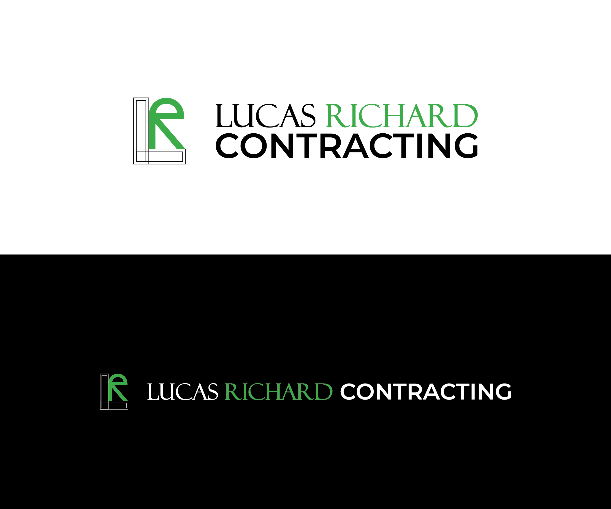 Logo Design by DesignShaper for Lucas Richard Design | Design #34298740