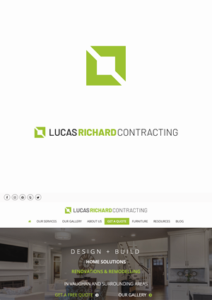 Logo-Design von The Marble Peach für Lucas Richard Design | Design: #34305078