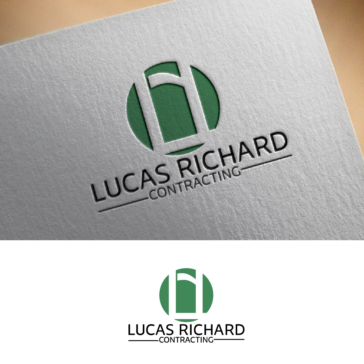 Diseño de Logo por fly  design para Lucas Richard Design | Diseño #34298155