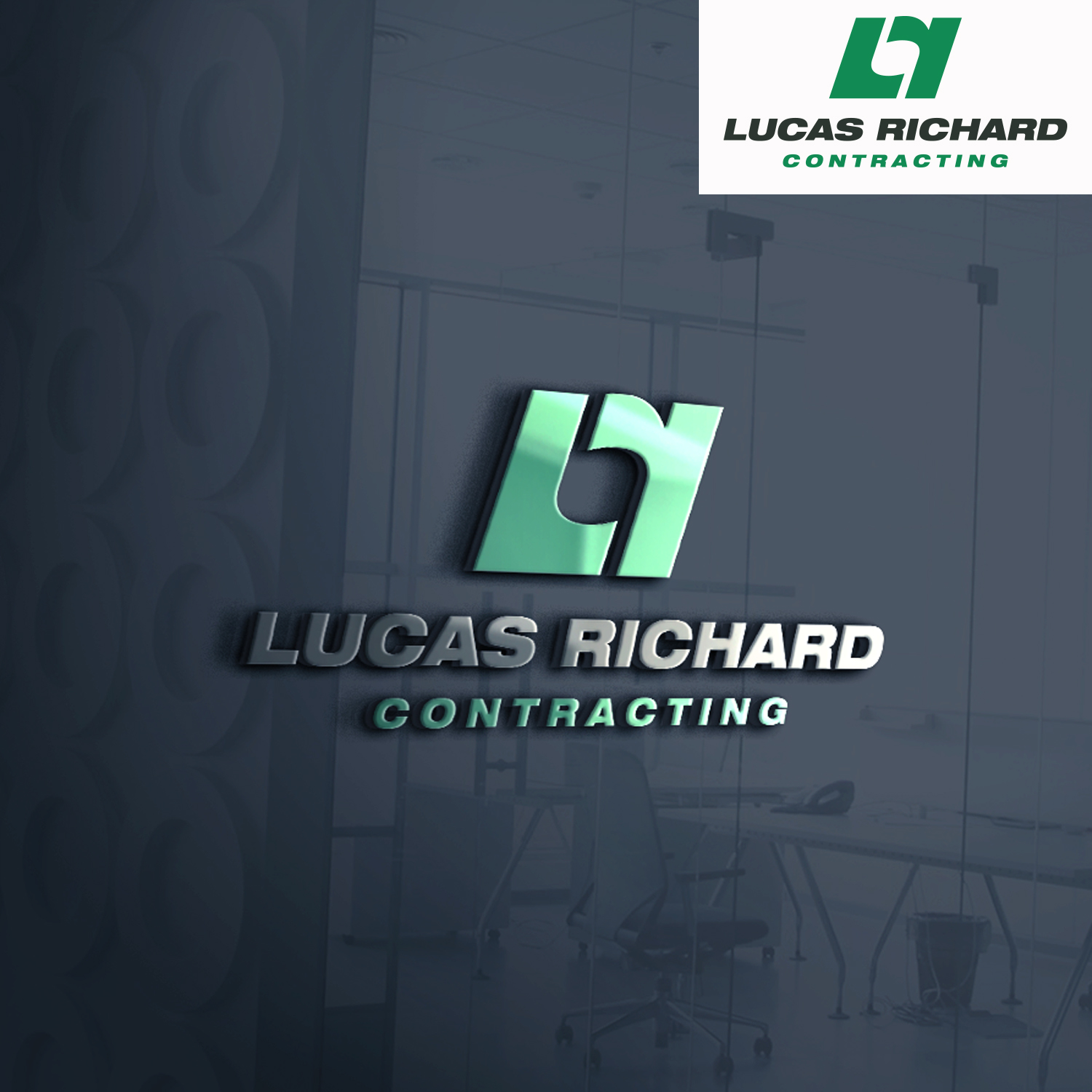 Logo Design by EnaGraph for Lucas Richard Design | Design #34309500